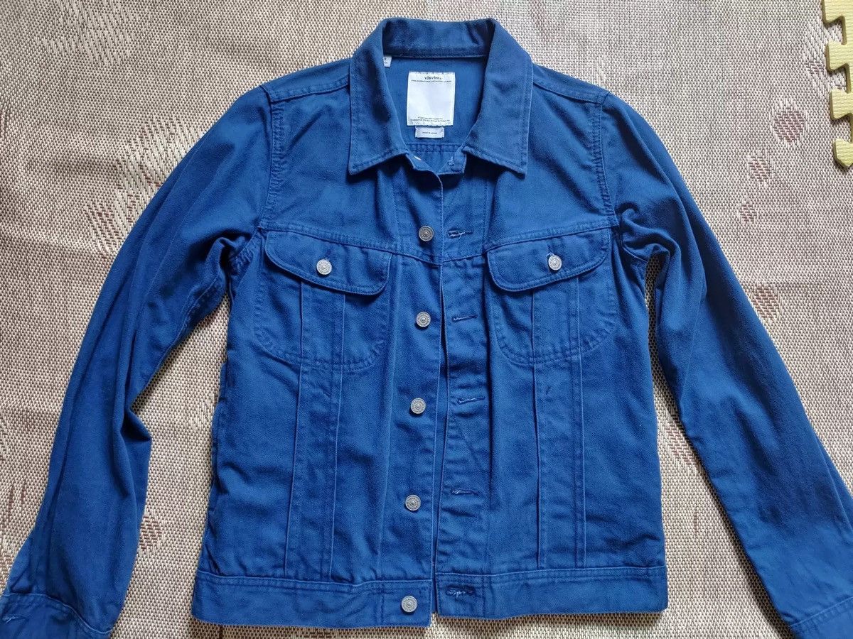 Visvim Visvim 22ss ICT Happi Wabash Dmgd denim robe washed blue dy | Grailed