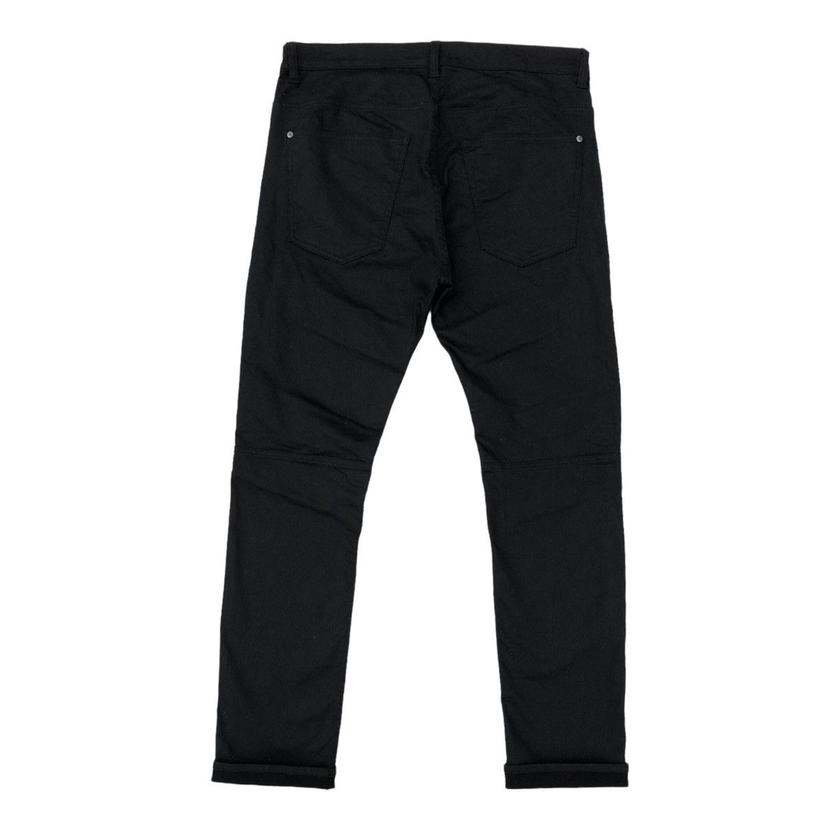 Japanese Brand H&M Black Biker Pants Skinny Jeans Size US 36 / EU 52 - 9 Thumbnail