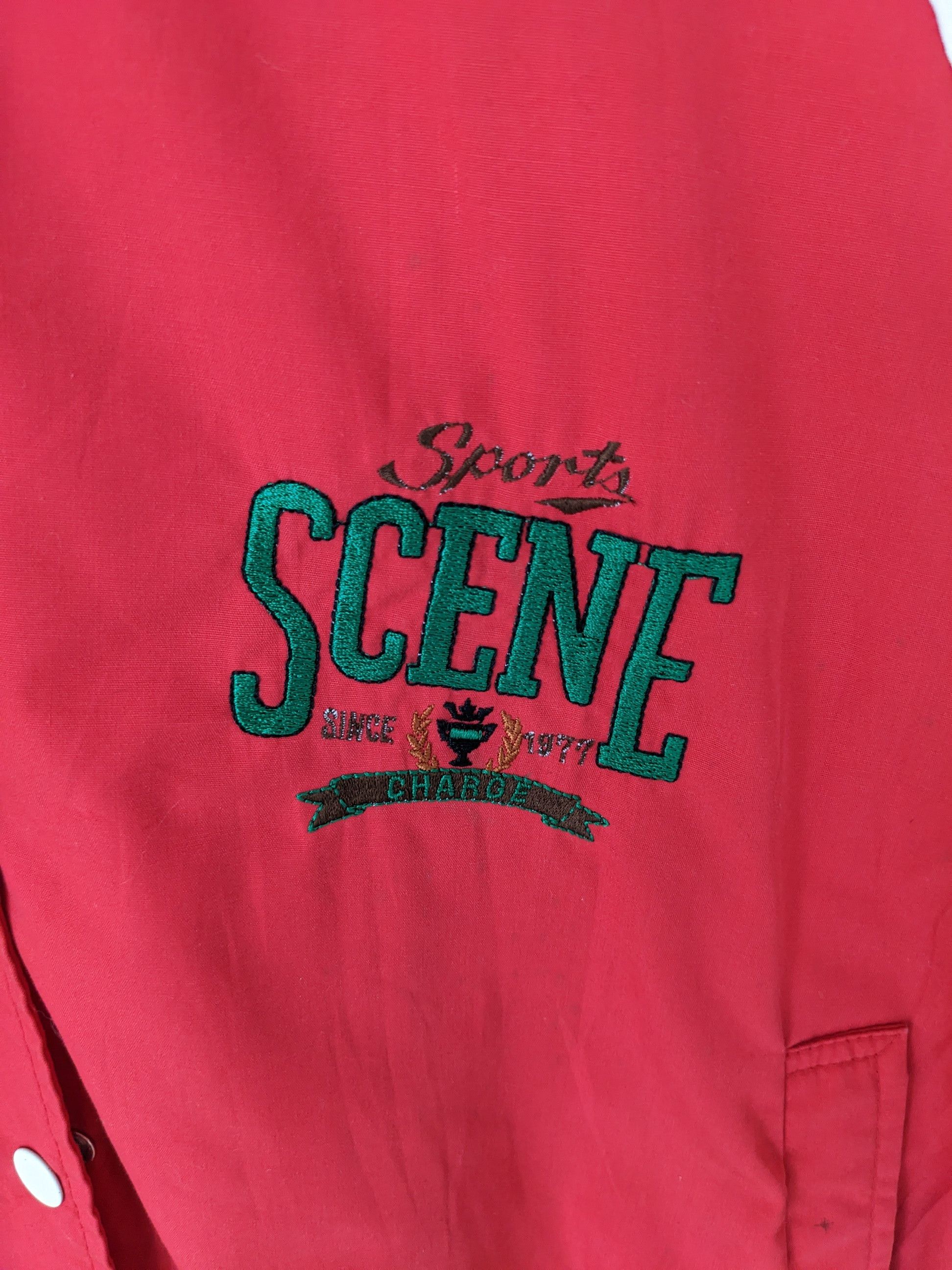 Vintage Vintage Varsity Jacket Style Sport Scene Size M / US 6-8 / IT 42-44 - 5 Thumbnail