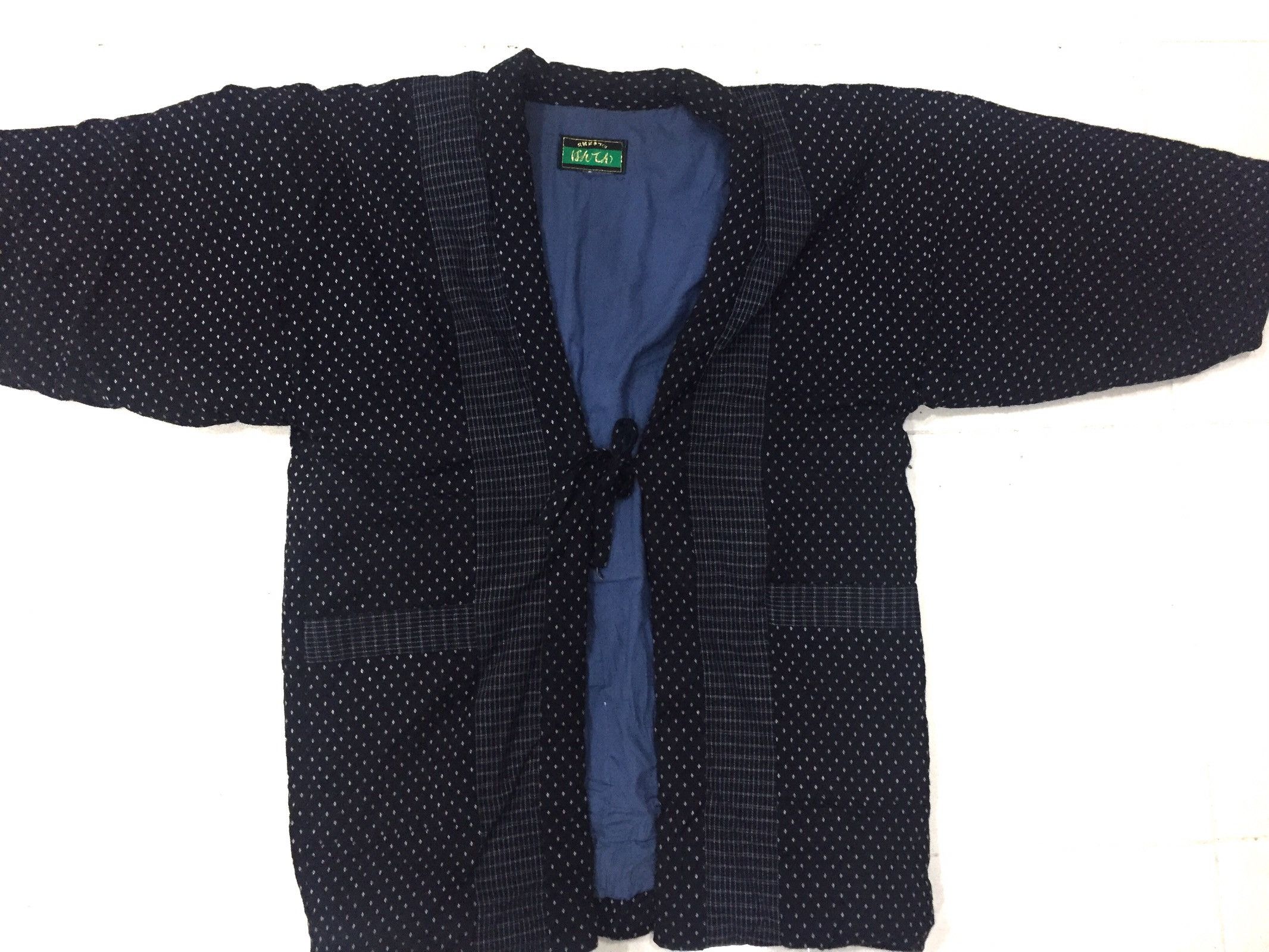 Japanese Brand Japanese Traditional Light Jacket Hanten Kimono Japan Style Size US L / EU 52-54 / 3 - 2 Thumbnail