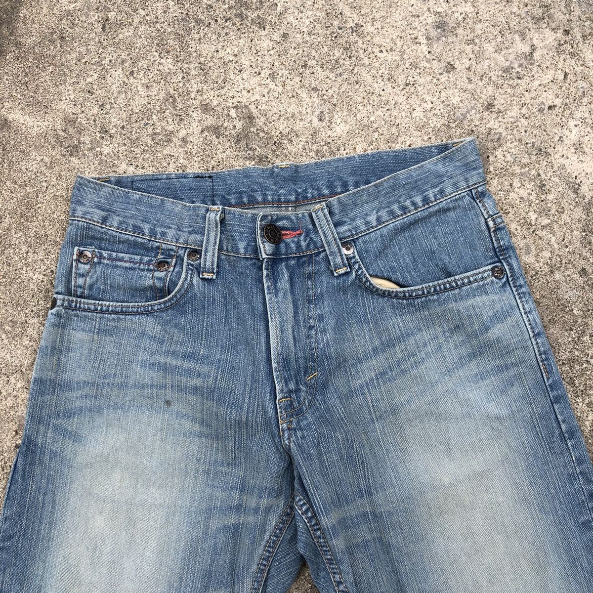 Edwin × Vintage 🔥Rare🔥🇯🇵 Edwin 503 Stoned Wash Rips Denim Shorts Pants Size US 32 / EU 48 - 2 Thumbnail