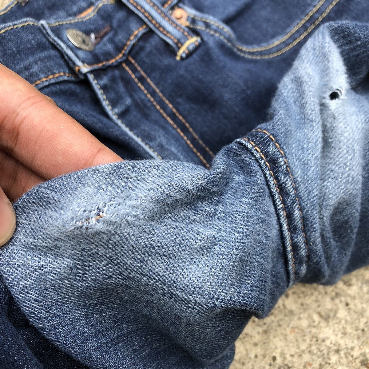 Levi's × Levi's Vintage Clothing 🔥Rare🔥Vintage Levis 511 Rips Denim Jeans Size US 30 / EU 46 - 10 Thumbnail