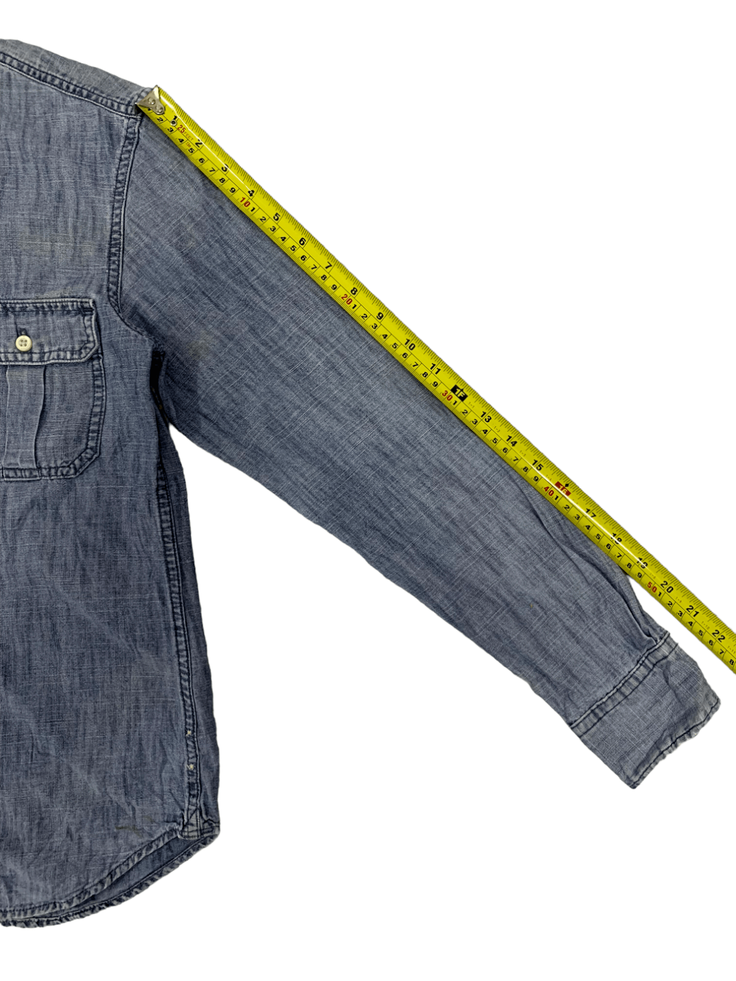 Banana Republic SALES 🔥 Vintage Banana Republic Denim Shirt Button Up Size US S / EU 44-46 / 1 - 14 Thumbnail