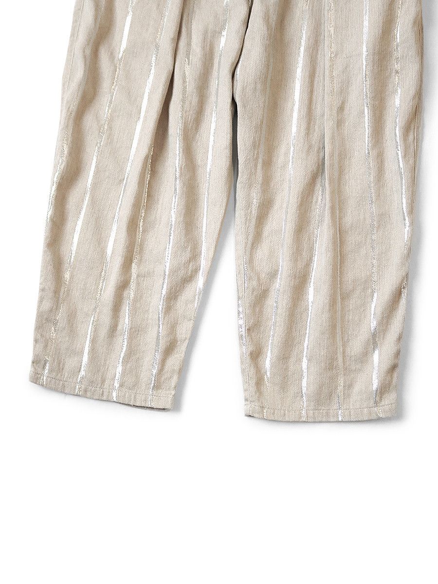 Kapital Kapital Linen glitter Phillies Stripe Easy Beach GO Pants Size US 34 / EU 50 - 4 Thumbnail