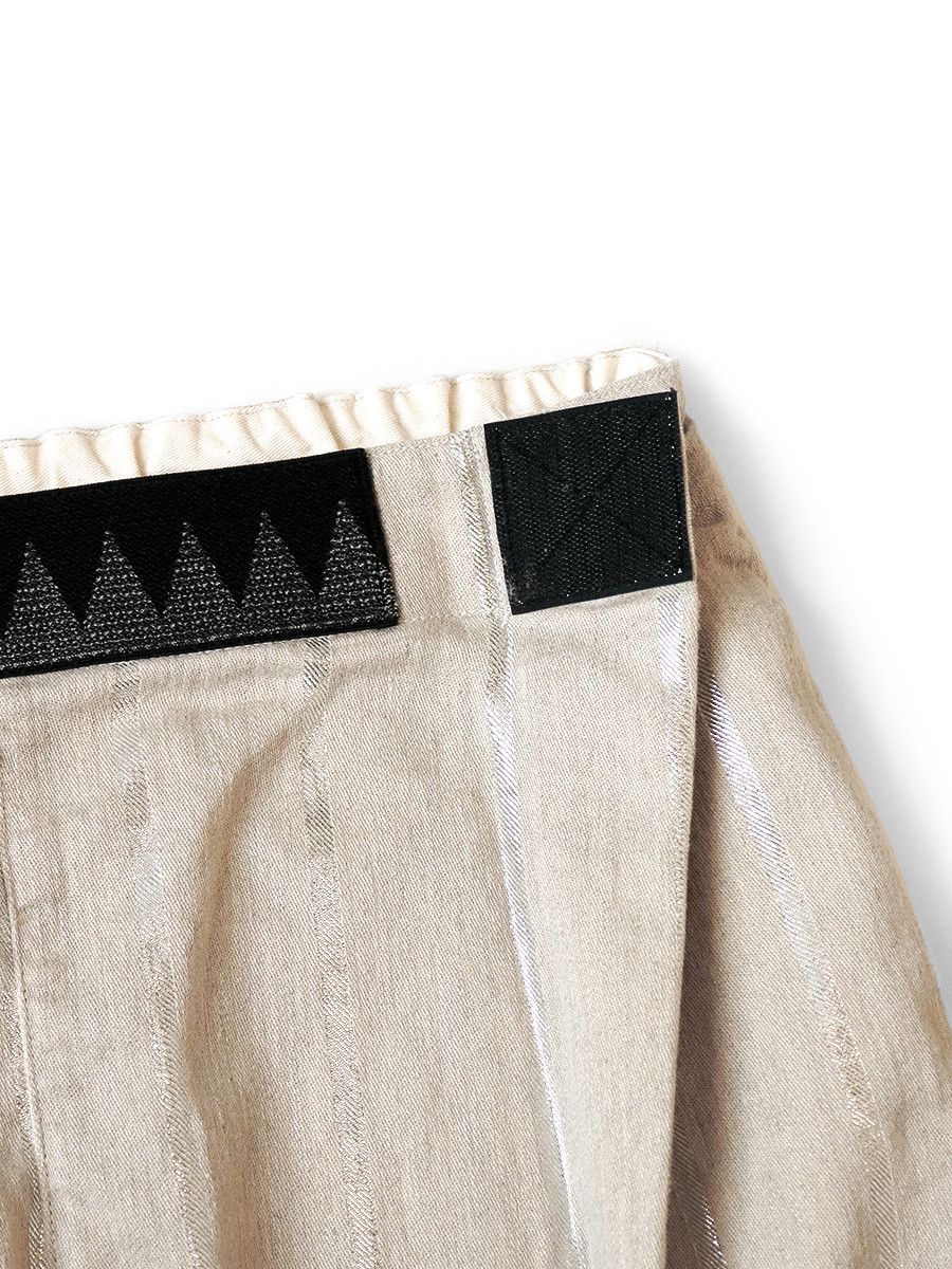 Kapital Kapital Linen glitter Phillies Stripe Easy Beach GO Pants Size US 34 / EU 50 - 5 Thumbnail