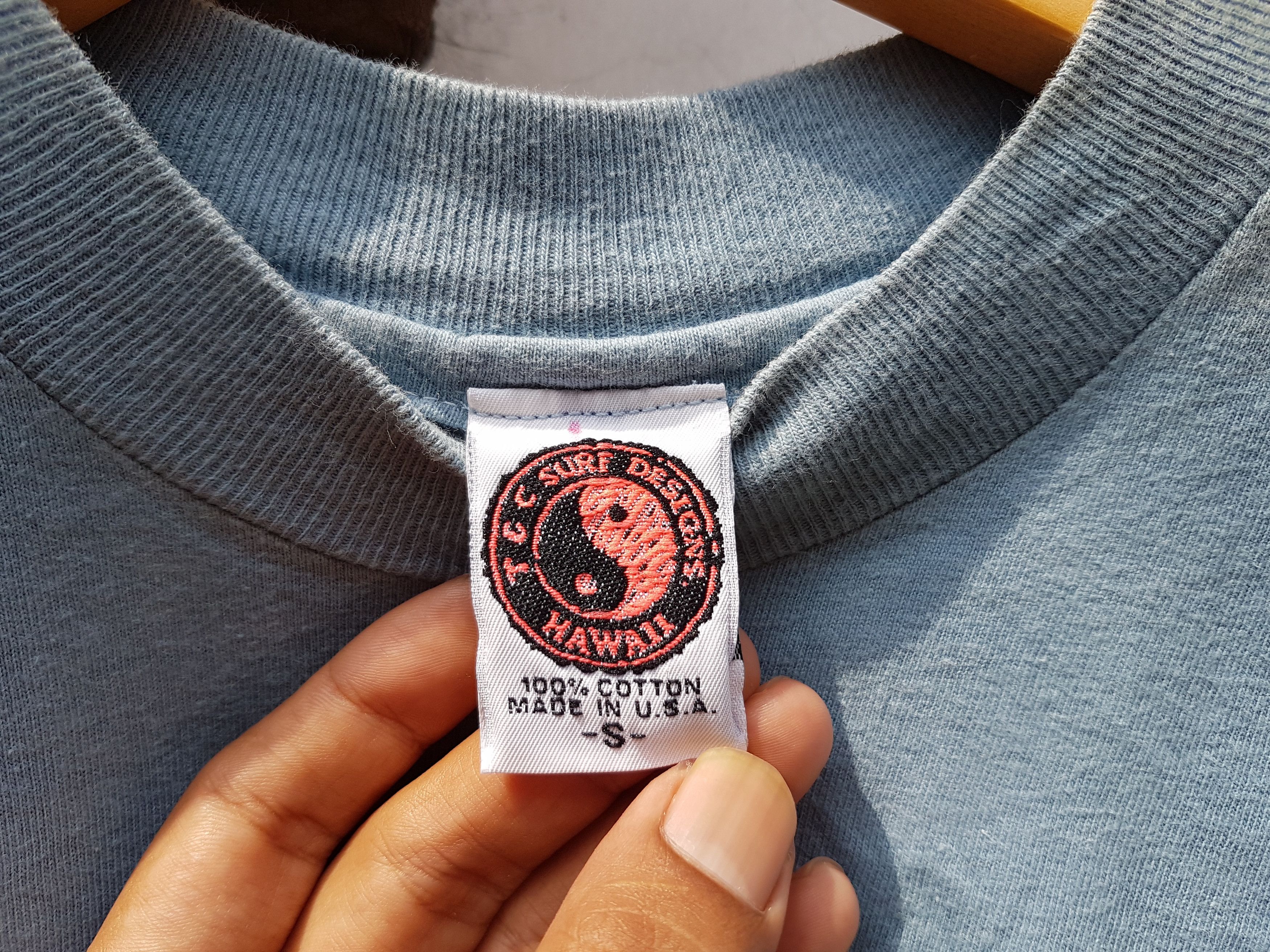 Vintage 92 T&C surf tee Size US S / EU 44-46 / 1 - 7 Thumbnail