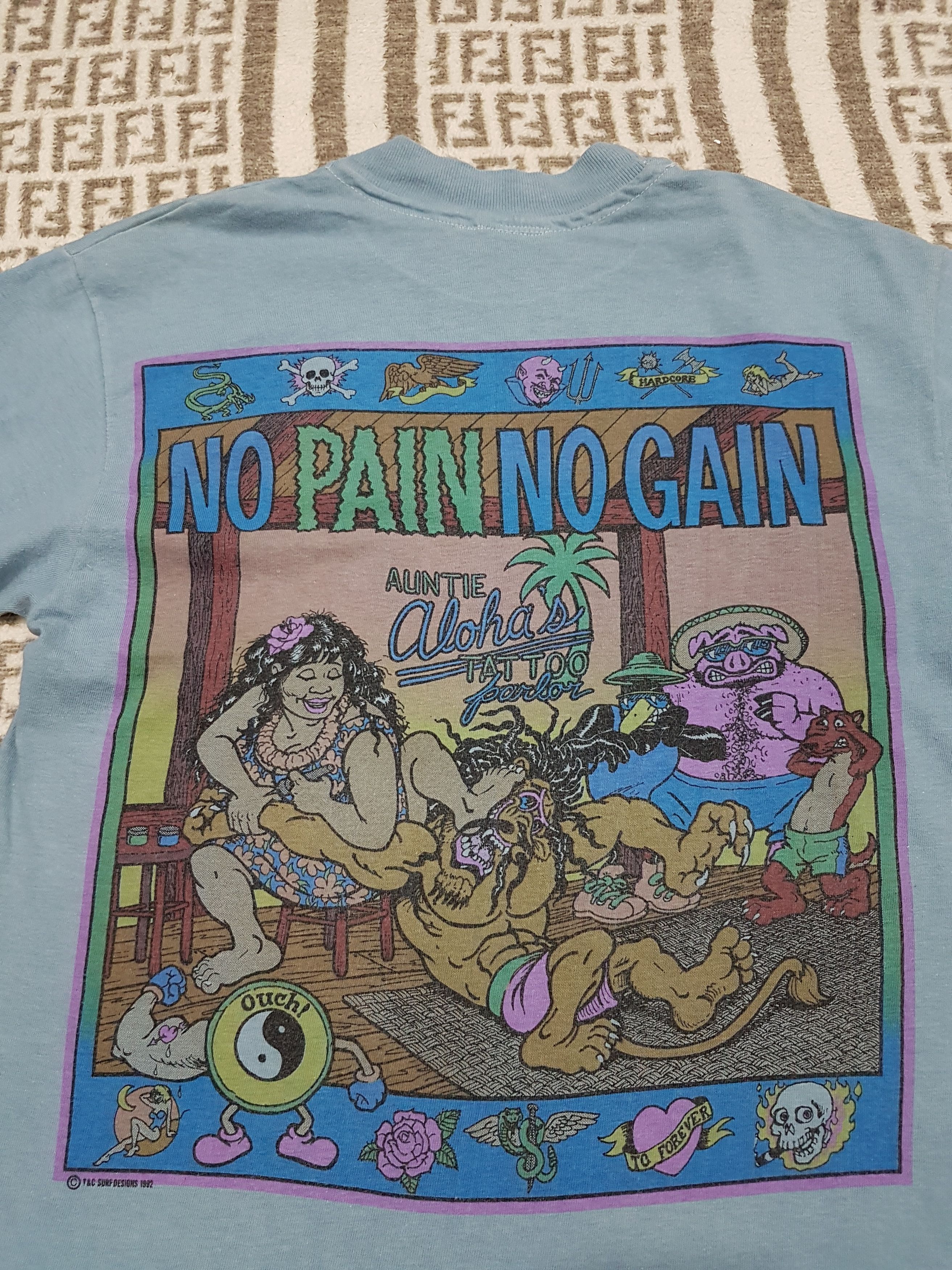 Vintage 92 T&C surf tee Size US S / EU 44-46 / 1 - 8 Thumbnail