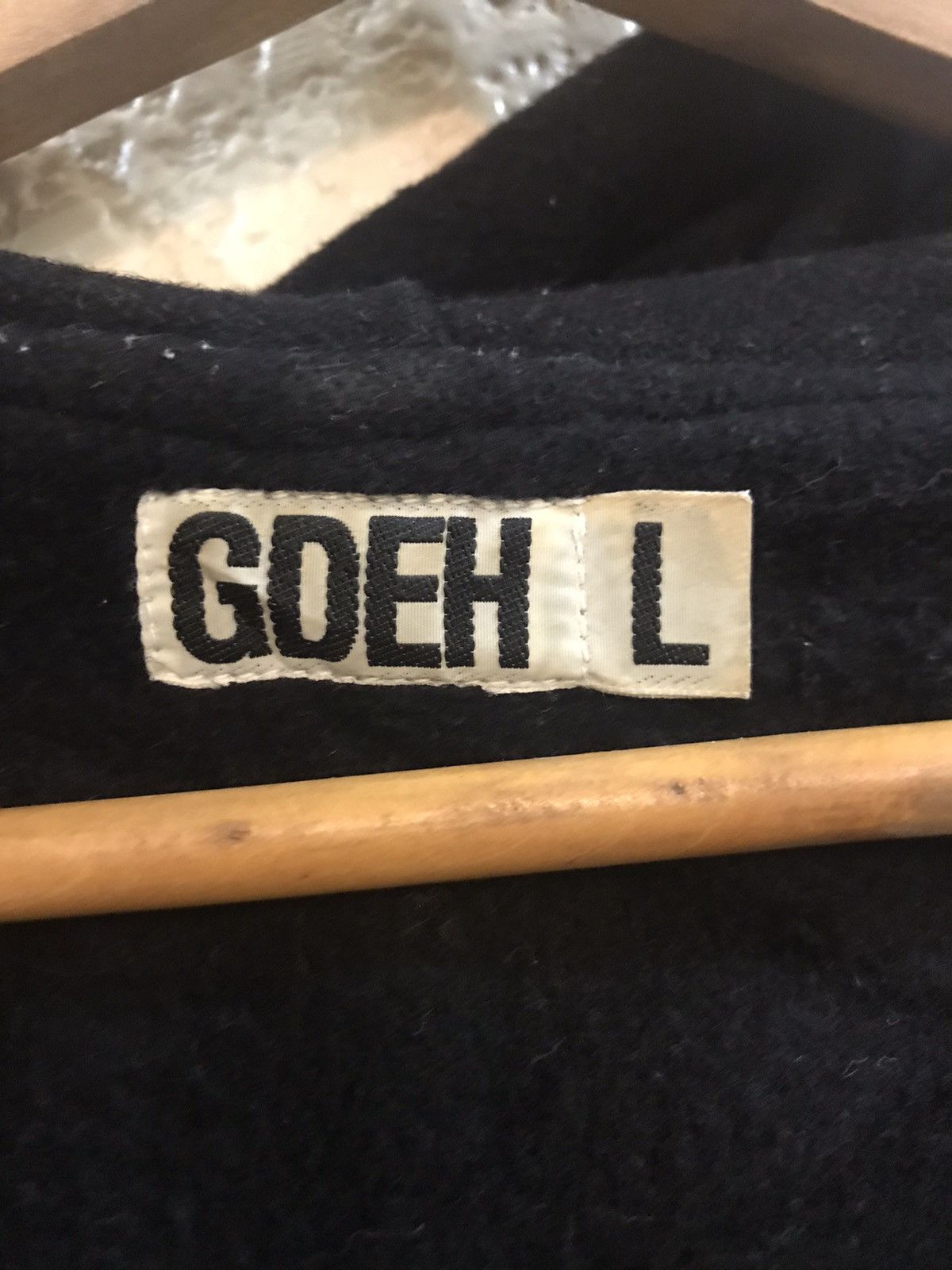 GOODENOUGH Goodenough wool zipper hoodie jacket size L Size US L / EU 52-54 / 3 - 7 Thumbnail