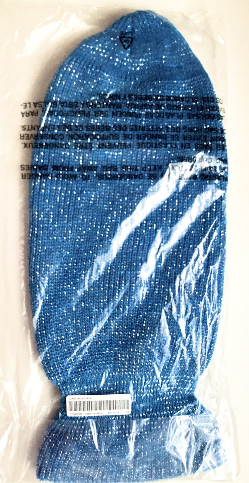 Supreme Lurex Balavlava BRIGHT BLUE Size ONE SIZE - 2 Thumbnail