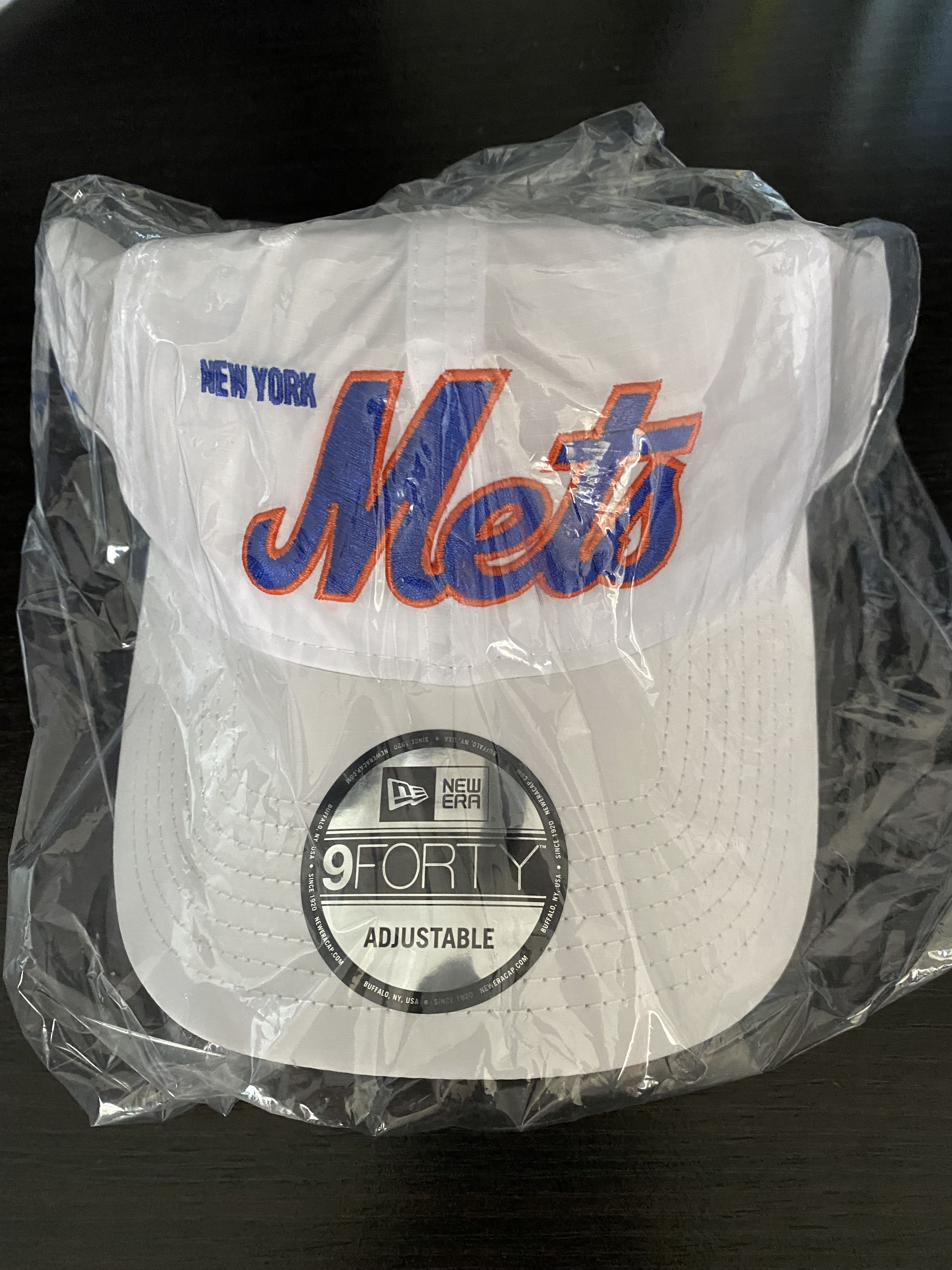 Aime Leon Dore Aime Leon Dore New Era Nylon Ripstop Mets Hat White Size ONE SIZE - 3 Thumbnail