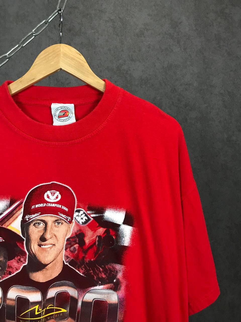 Vintage Michael Schumacher 2000 Formula Uno racing tee Size US XL / EU 56 / 4 - 2 Thumbnail