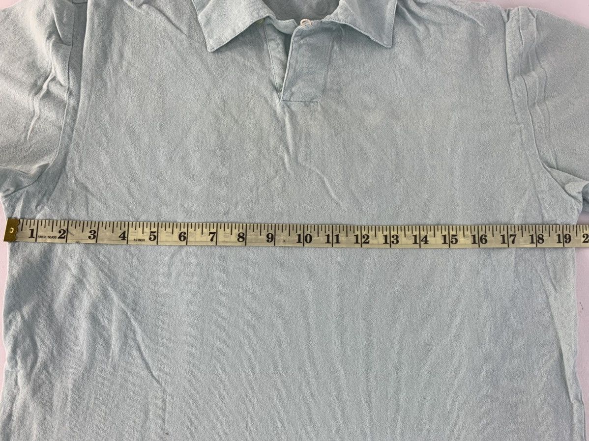 Vintage 90s Ermenegildo Zegna Minimalist Polo Tee Fits M L Size M / US 6-8 / IT 42-44 - 6 Thumbnail