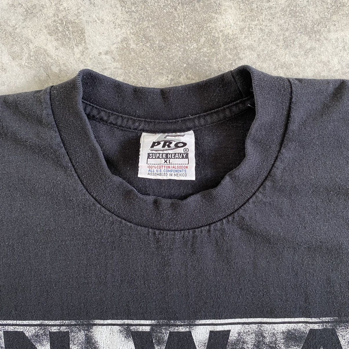 Rap Tees Vintage 90’s N.W.A Faded West Coast Rap Bootleg T-shirt Size US XL / EU 56 / 4 - 11 Thumbnail