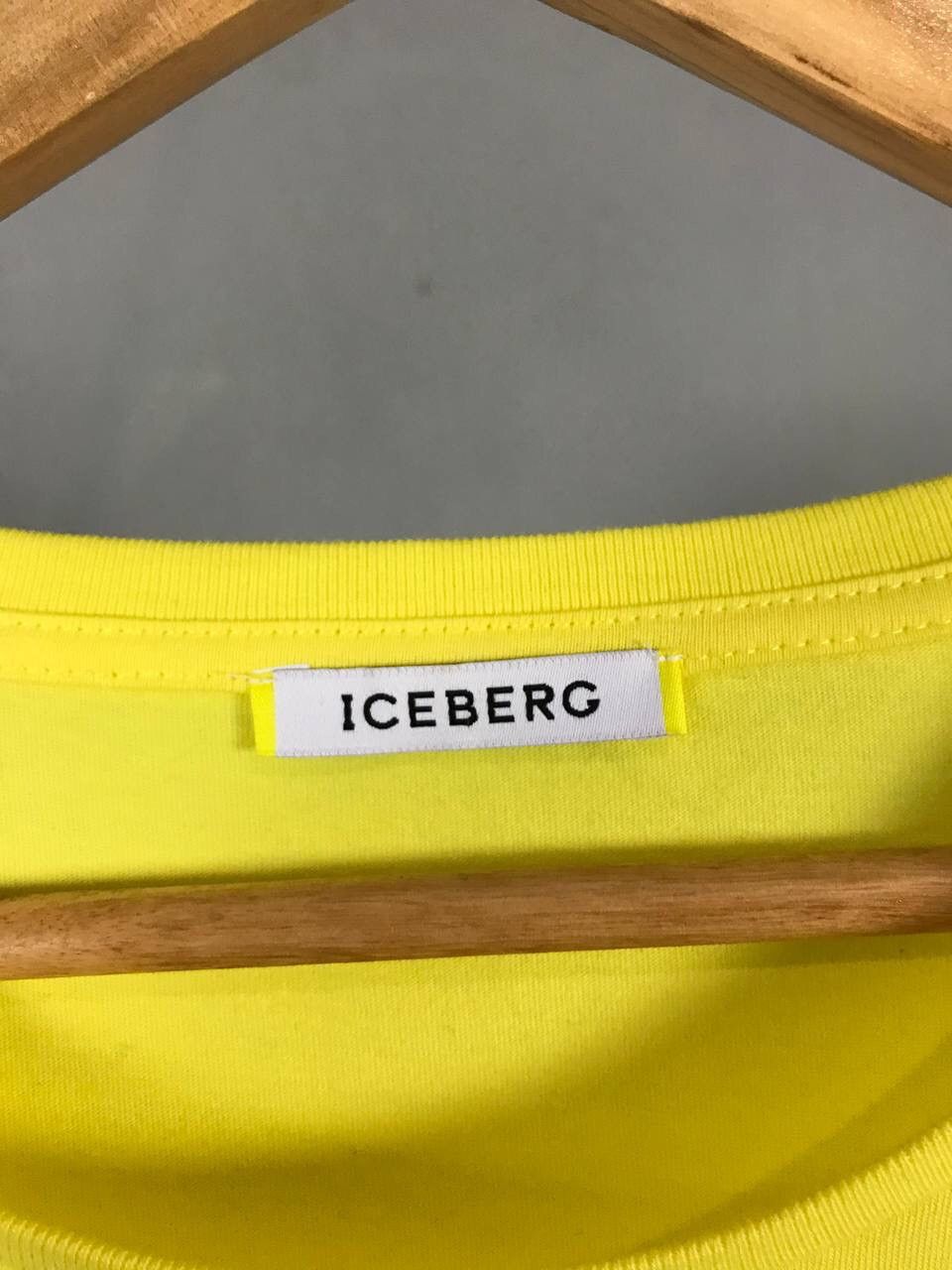 Iceberg Iceberg 74 luxury streetwear yellow tee Size US XL / EU 56 / 4 - 4 Thumbnail