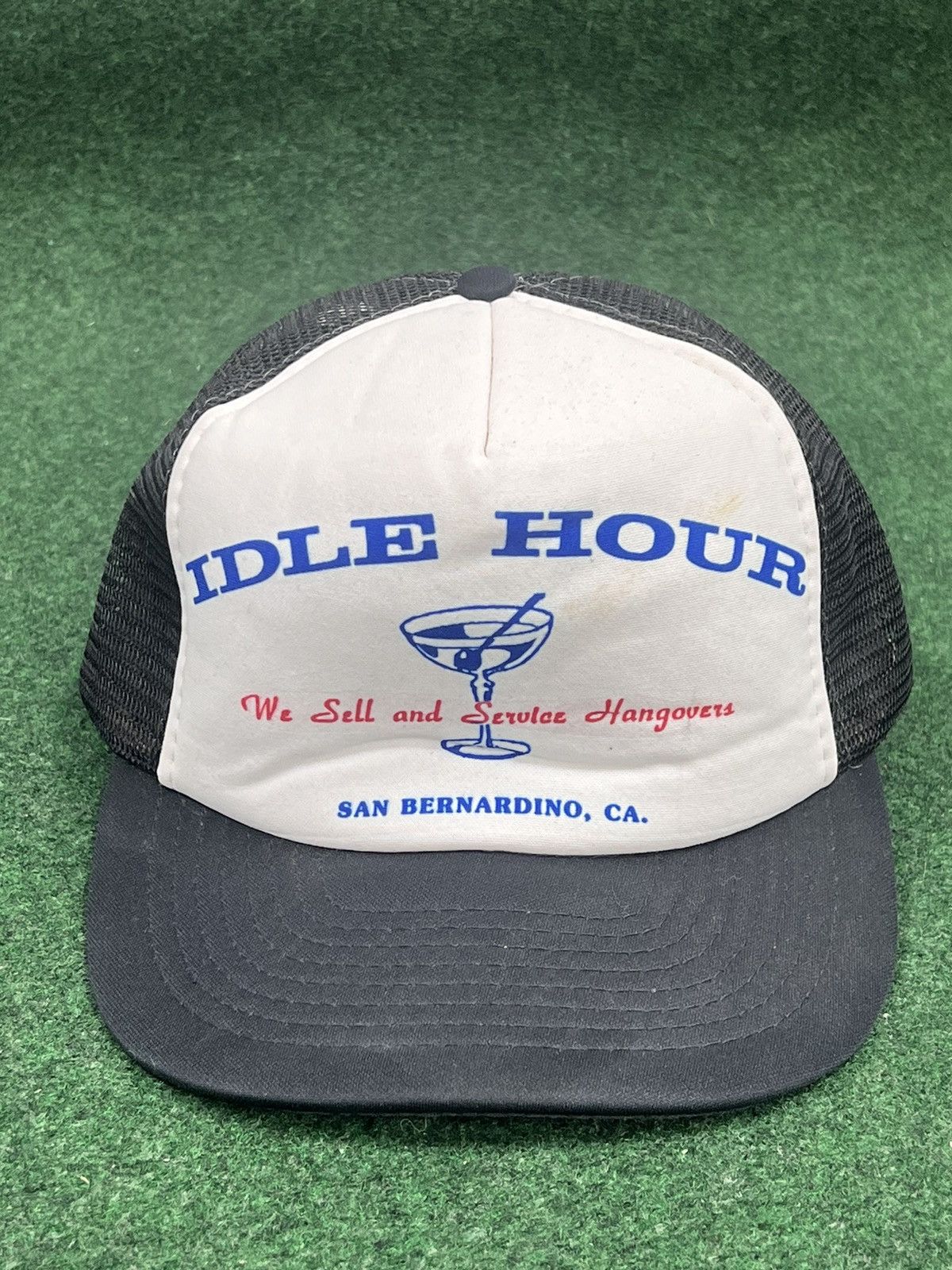 Vintage Vintage 90s Idle Hour Trucker Hat Size ONE SIZE - 1 Thumbnail