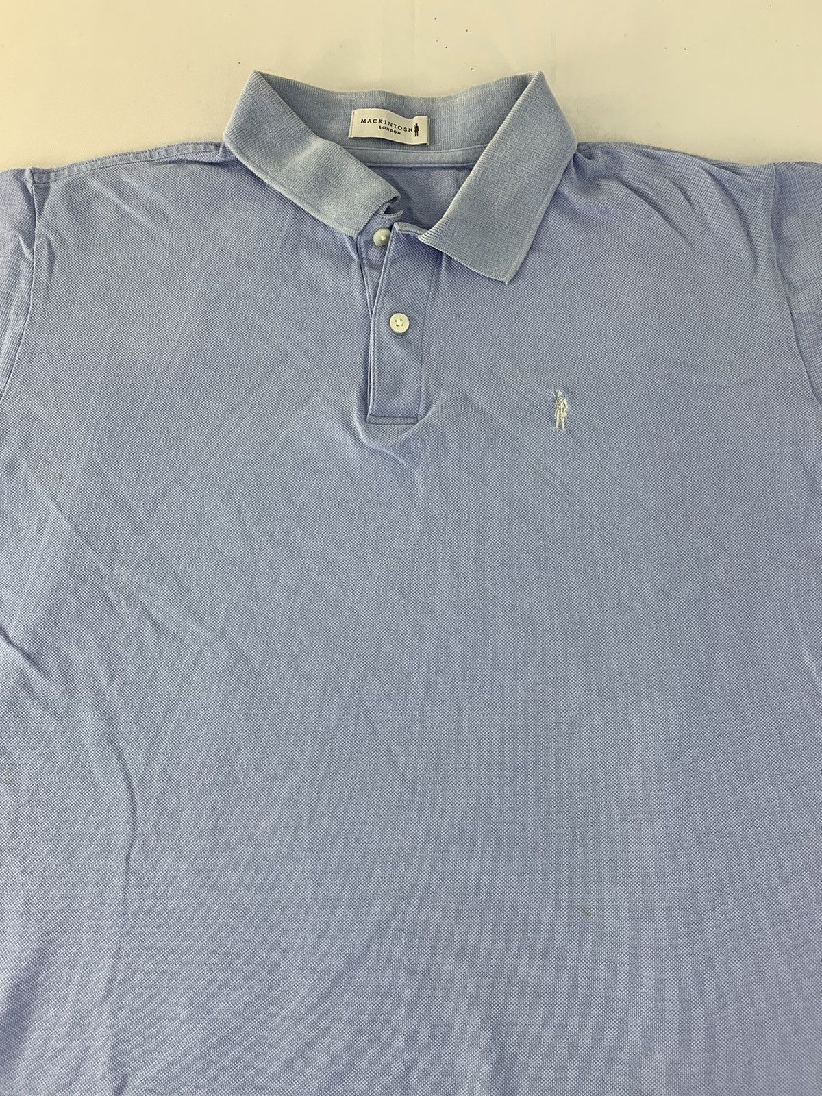 Mackintosh × Vintage Mackintosh London Minimalist Baggy Style Polo Tee Size L / US 10 / IT 46 - 2 Thumbnail