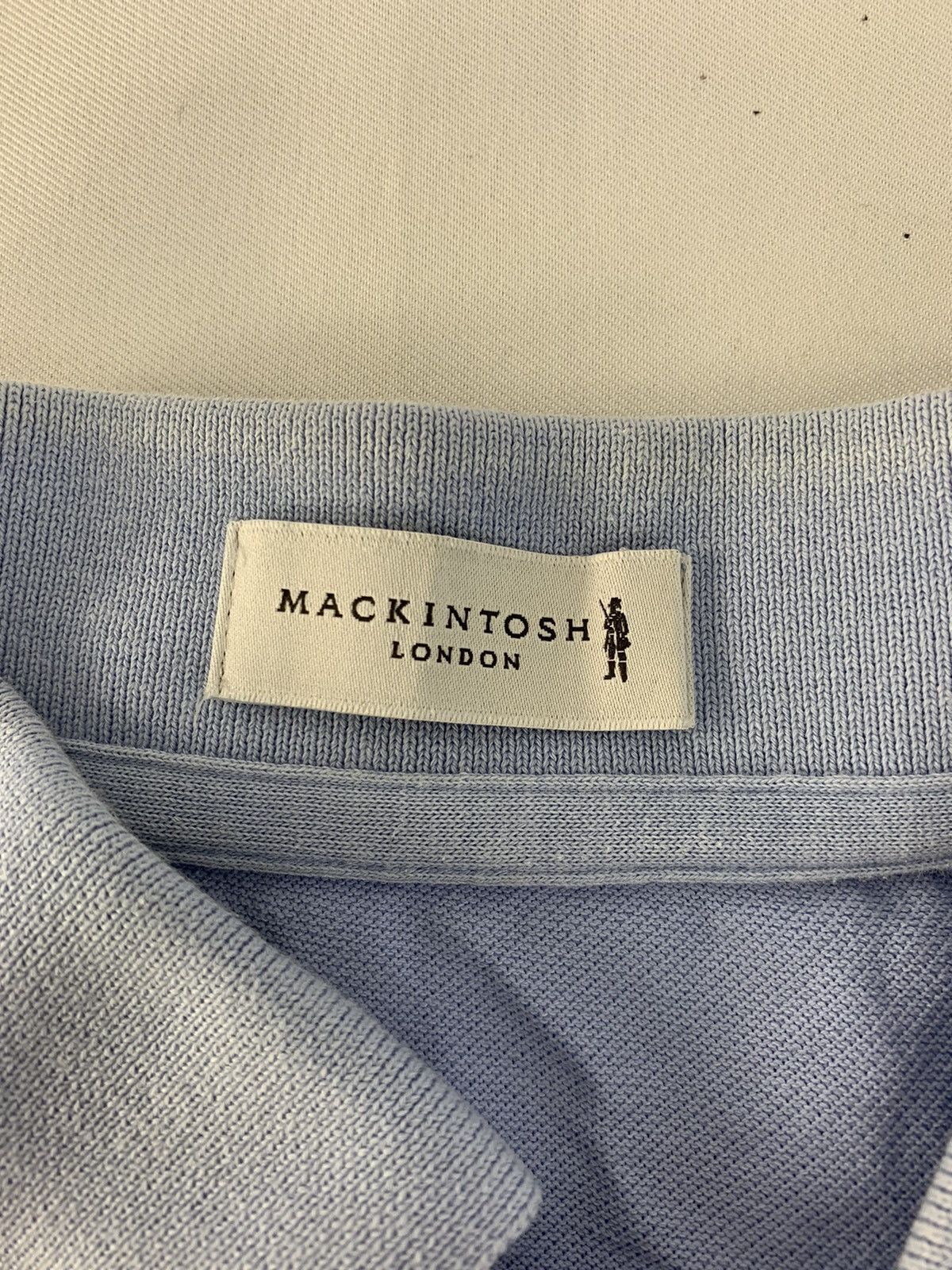 Mackintosh × Vintage Mackintosh London Minimalist Baggy Style Polo Tee Size L / US 10 / IT 46 - 3 Thumbnail