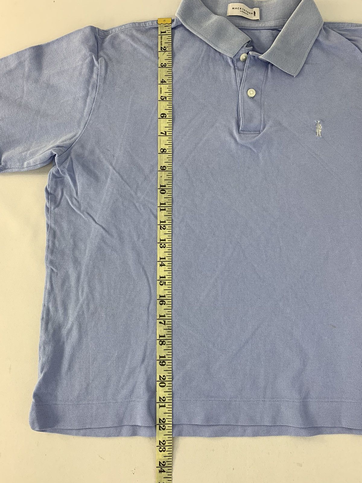Mackintosh × Vintage Mackintosh London Minimalist Baggy Style Polo Tee Size L / US 10 / IT 46 - 5 Thumbnail
