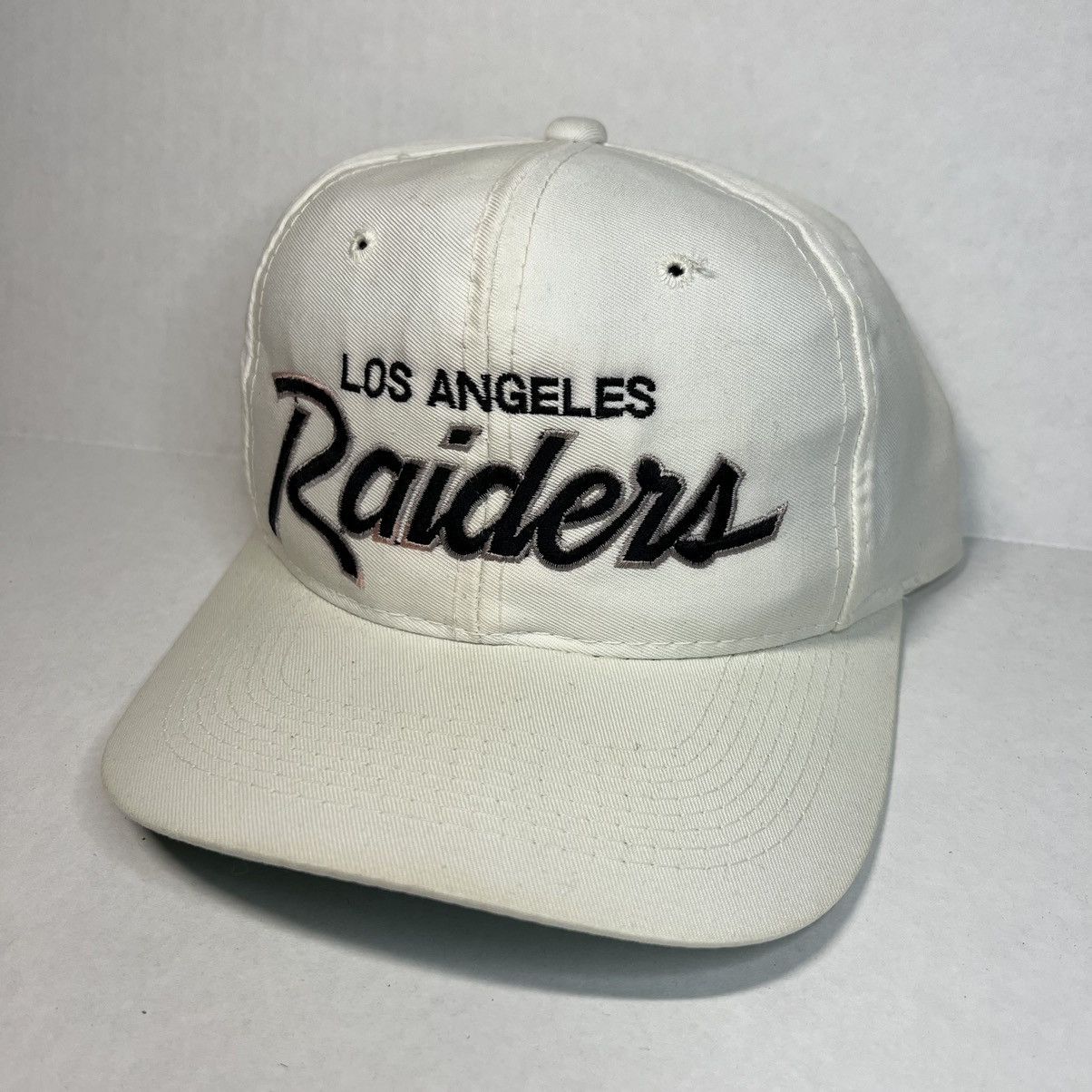 Vintage Vintage Los Angeles Raiders Sports Specialties Script Hat