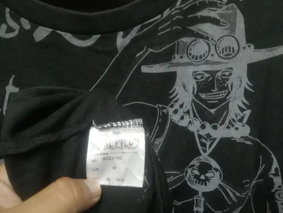 Cartoon Network × Japanese Brand × One Piece Portgas D Ace One Piece Japan Anime Tee Akira Evangelion Size US M / EU 48-50 / 2 - 8 Thumbnail