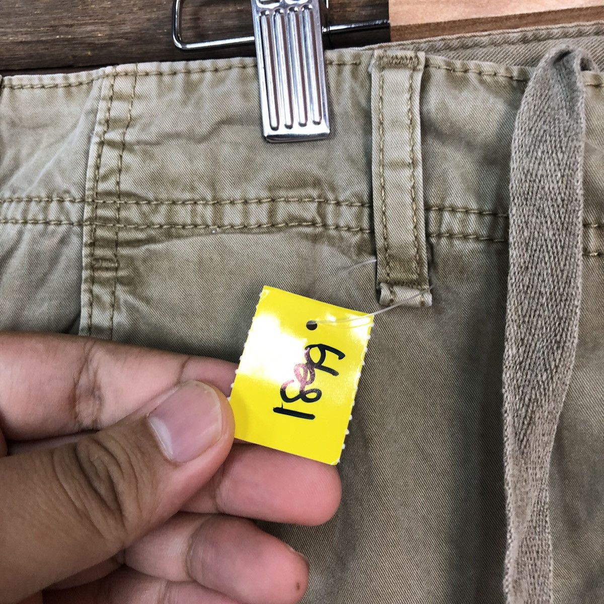 Japanese Brand DL Uniqlo Brown utility Cargo Multipocket Pants #1899 Size US 32 / EU 48 - 10 Thumbnail