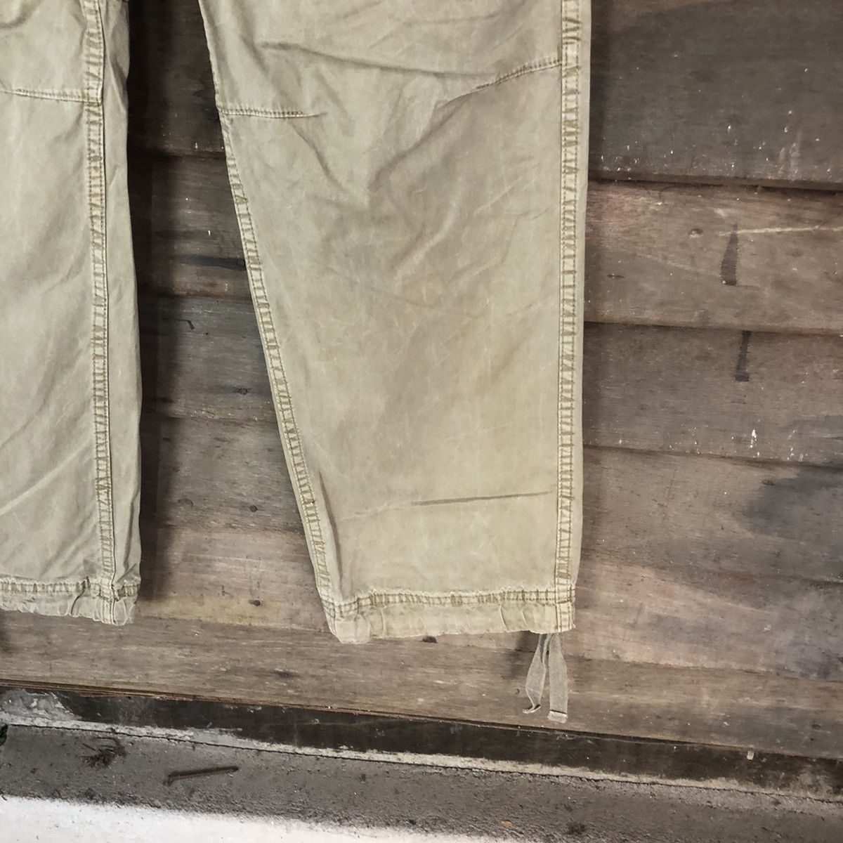 Japanese Brand DL Uniqlo Brown utility Cargo Multipocket Pants #1899 Size US 32 / EU 48 - 9 Thumbnail