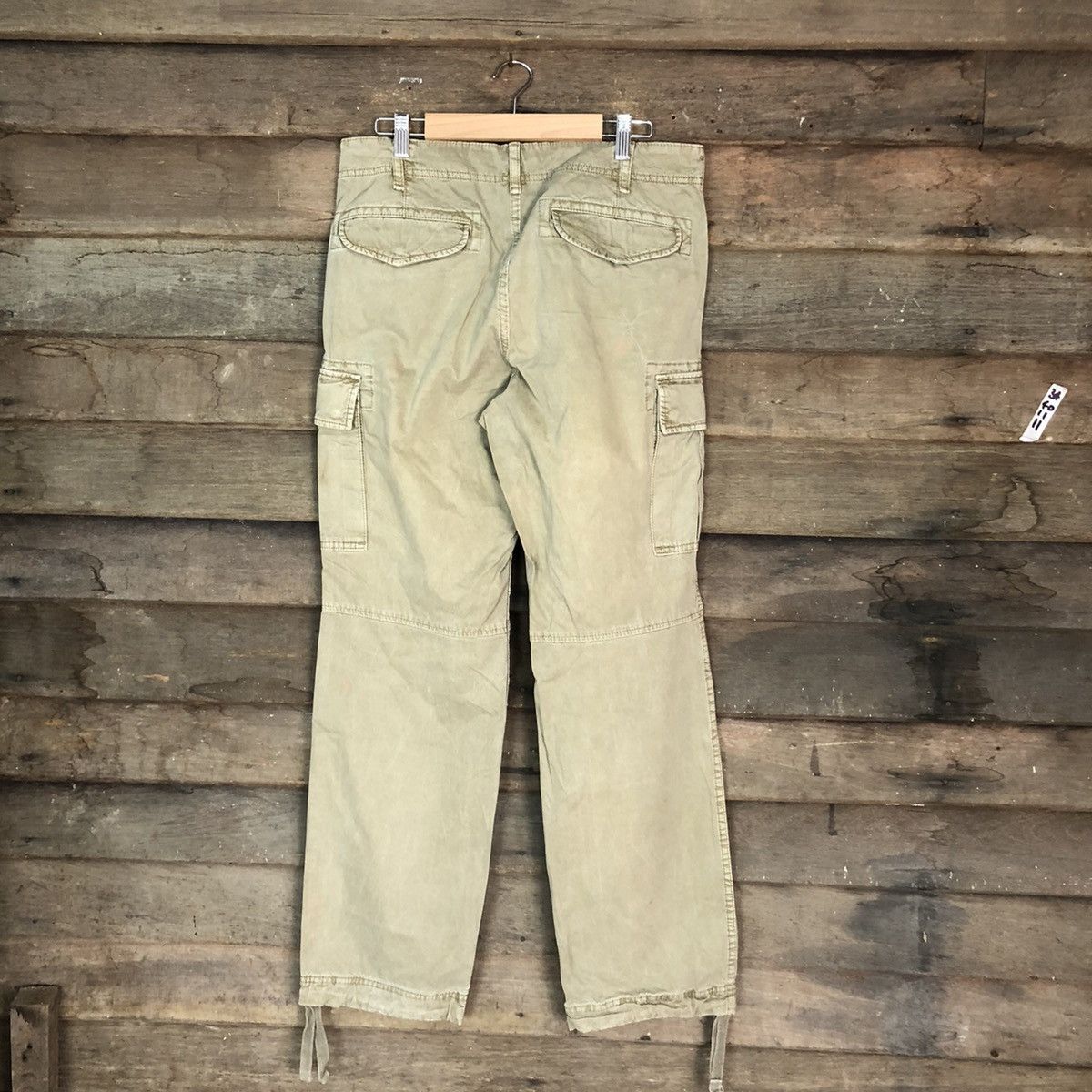 Japanese Brand DL Uniqlo Brown utility Cargo Multipocket Pants #1899 Size US 32 / EU 48 - 11 Thumbnail