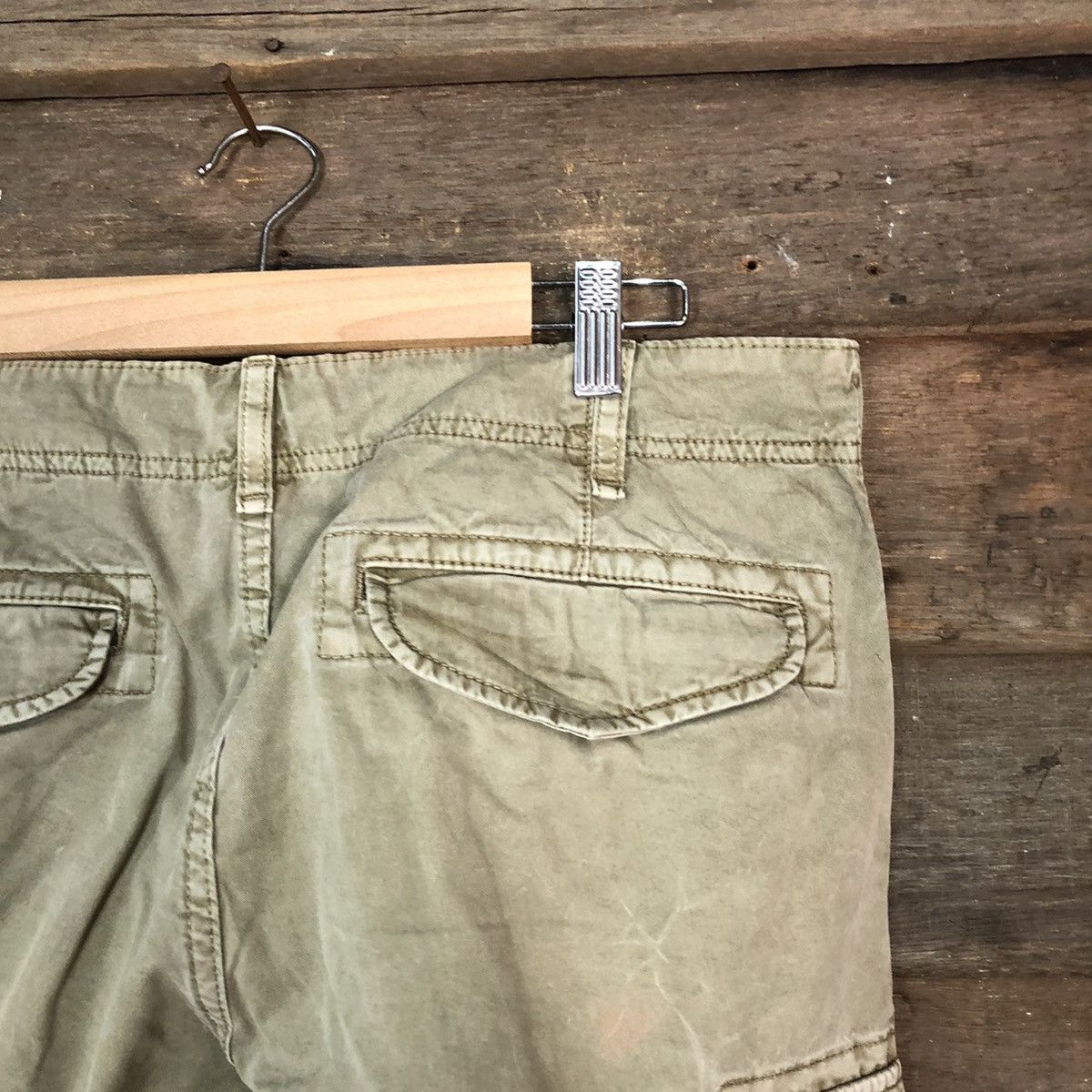 Japanese Brand DL Uniqlo Brown utility Cargo Multipocket Pants #1899 Size US 32 / EU 48 - 15 Thumbnail