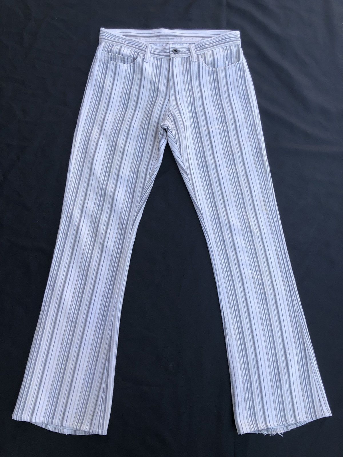 image of Designer Japan Brand Rupert The Different Made In Japan Striped Pant, Men's (Size 30)