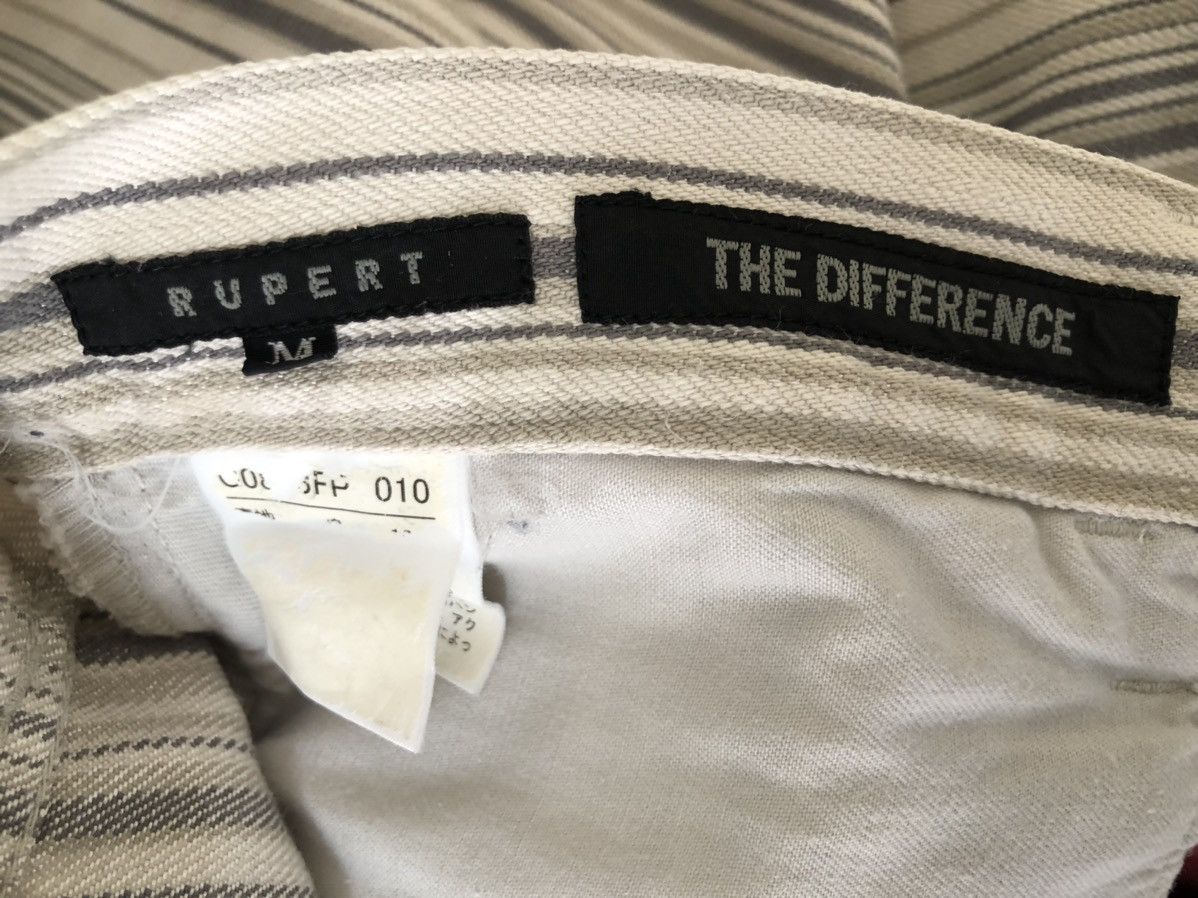 Designer × Japanese Brand Japan Brand RUPERT The Different Made in Japan Striped Pant Size US 30 / EU 46 - 20 Thumbnail
