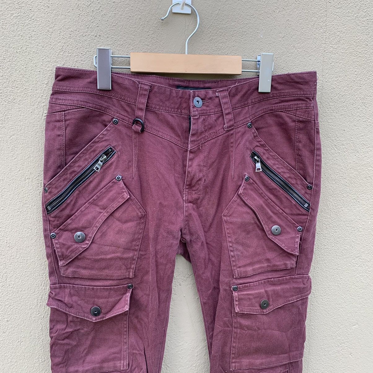 In The Attic × Japanese Brand JapaneseBrand In The attic Flared Cargo Pant Size US 31 - 2 Thumbnail
