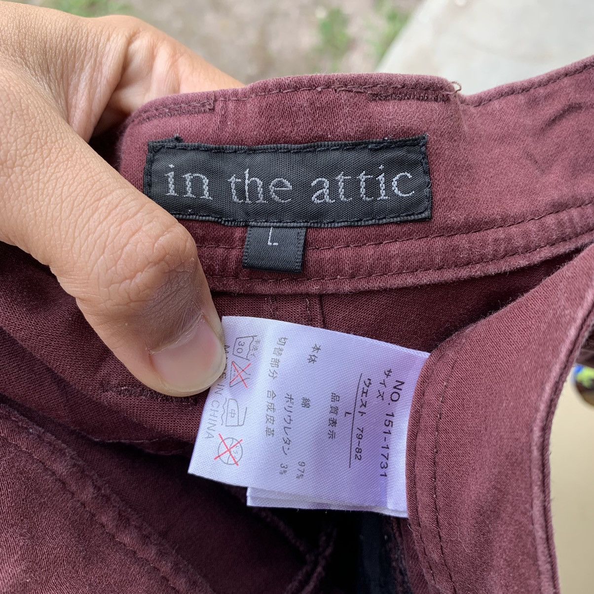In The Attic × Japanese Brand JapaneseBrand In The attic Flared Cargo Pant Size US 31 - 4 Thumbnail