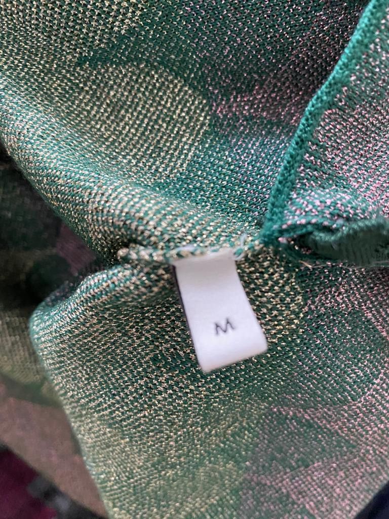Gucci Glittery reflective pink green gold sports jacket Size US M / EU 48-50 / 2 - 4 Thumbnail
