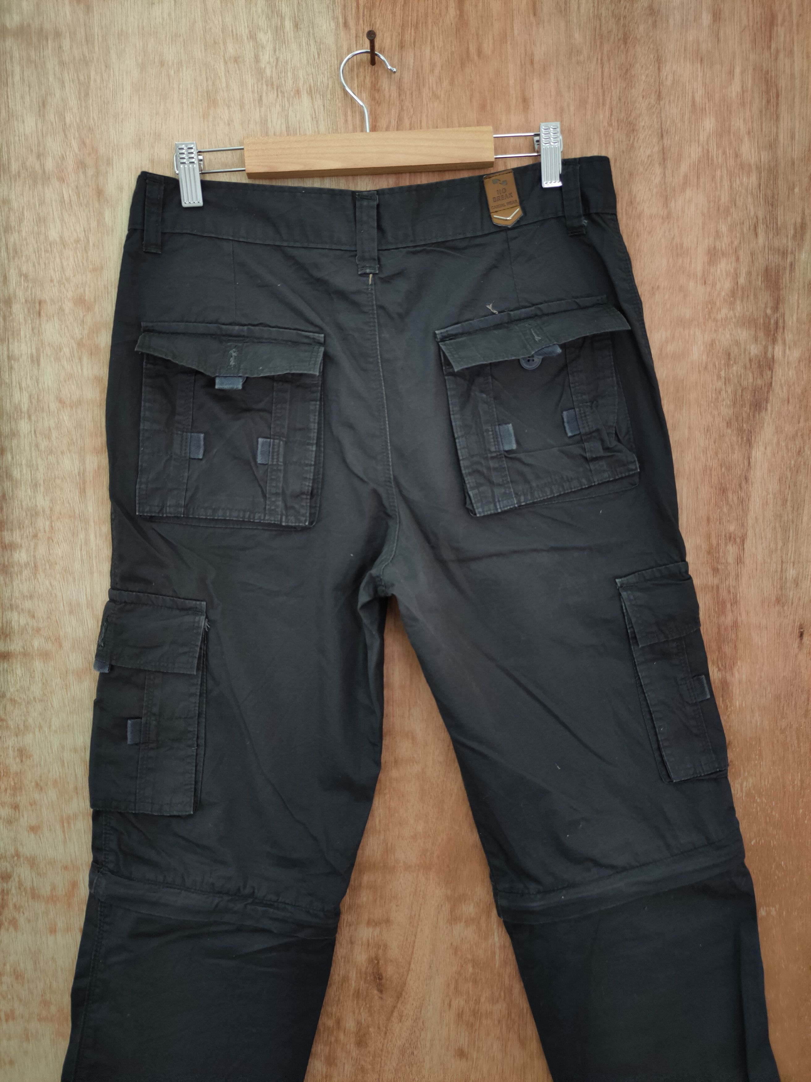 Japanese Brand DLL No Break multipocket tactical cargo pants #46-134 Size US 30 / EU 46 - 9 Thumbnail