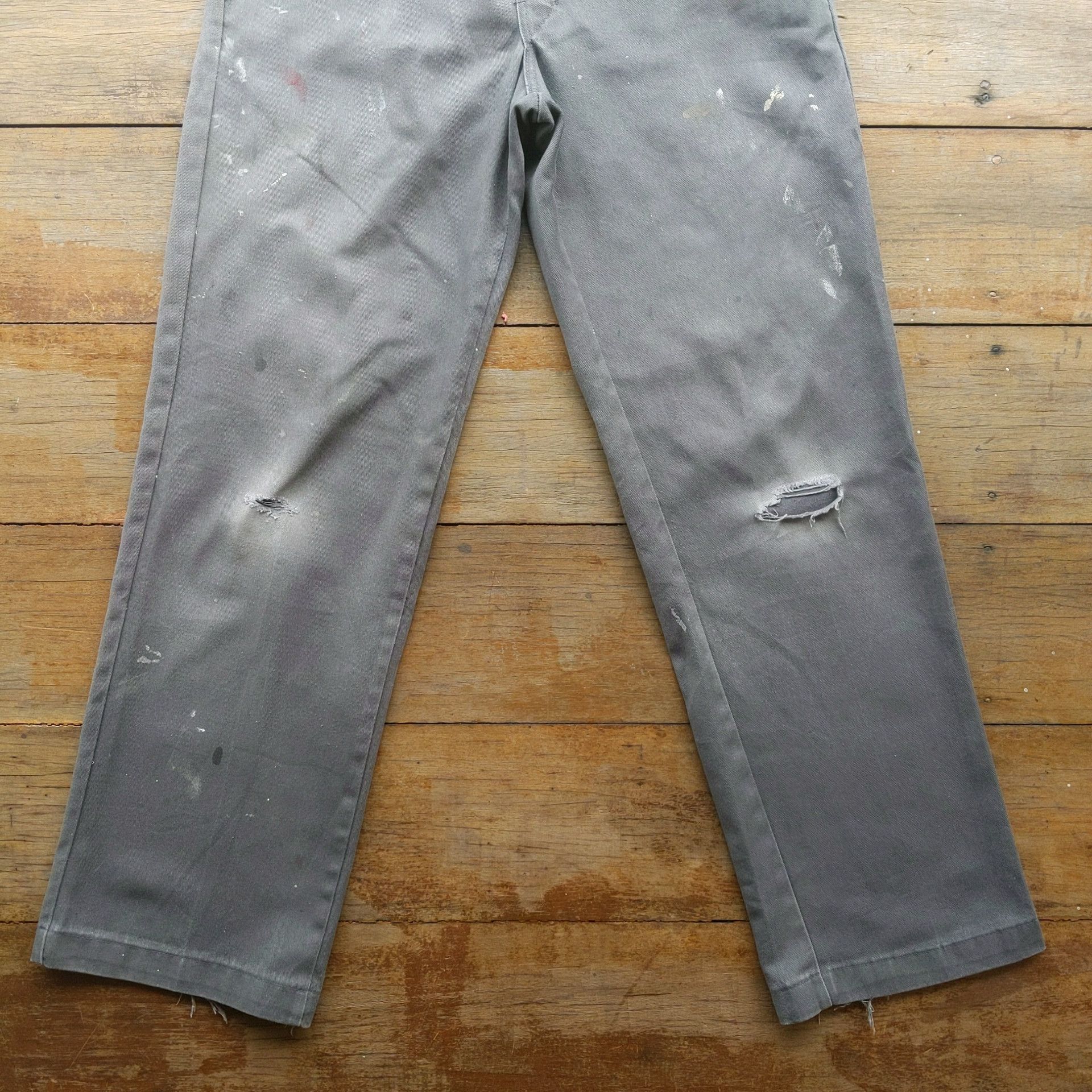 Dickies × Vintage Vintage Dickies Paint Splash Distressed Casual Pants Size US 29 - 5 Thumbnail