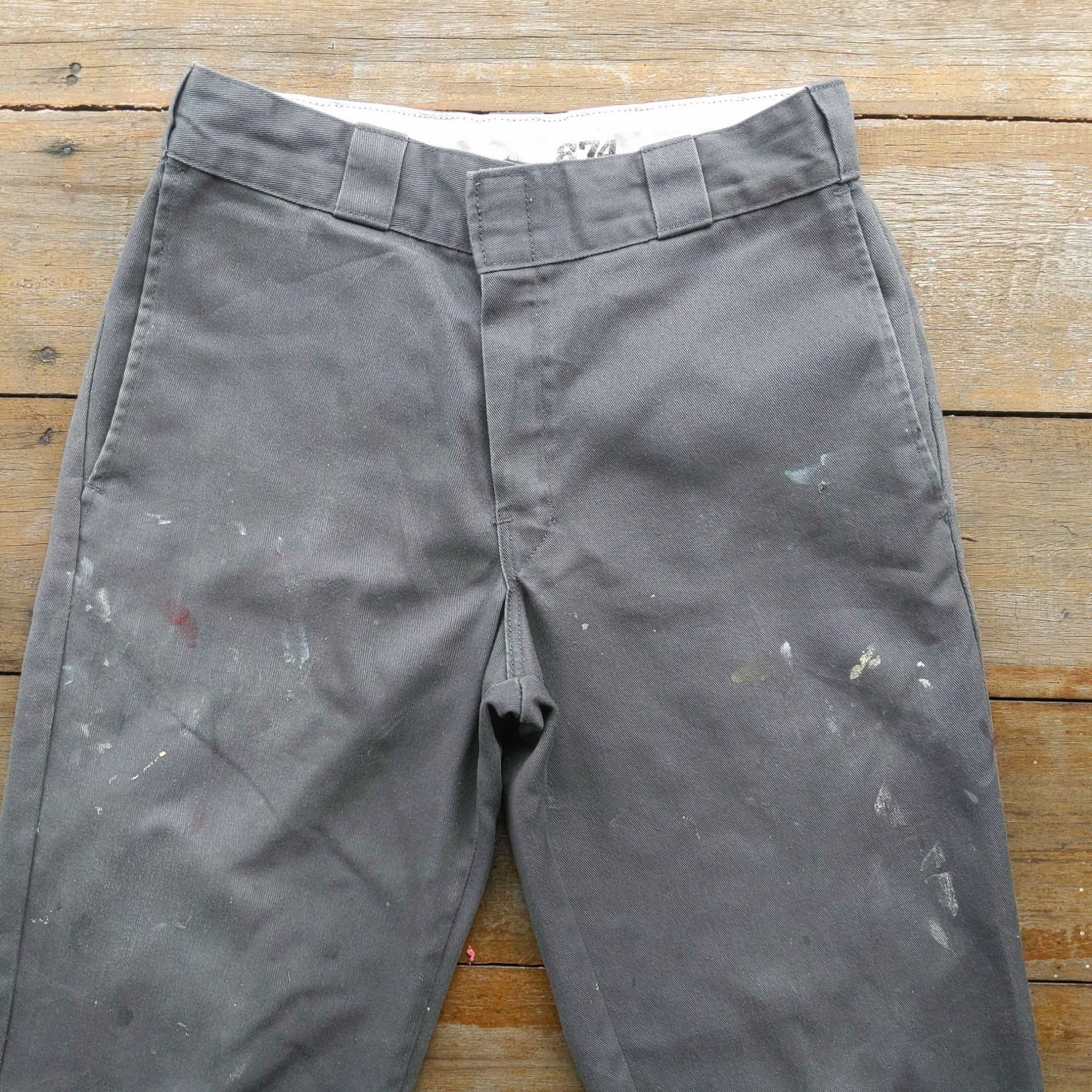 Dickies × Vintage Vintage Dickies Paint Splash Distressed Casual Pants Size US 29 - 2 Thumbnail