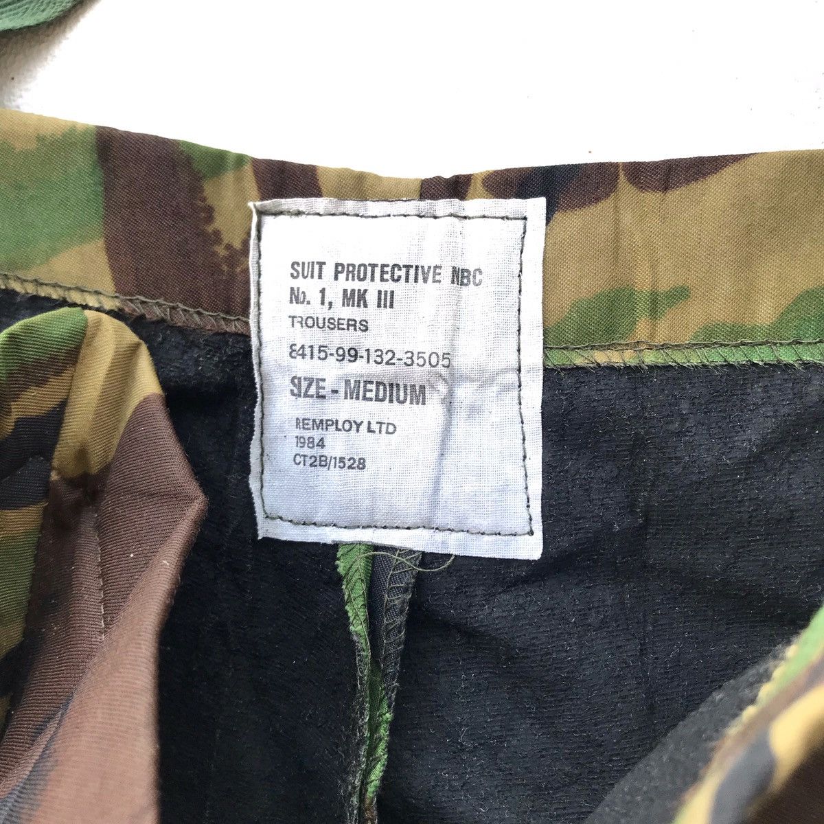 Other Military NATO Mark lll Hazmat Suit Protective NBC No.1 Size US 33 - 5 Thumbnail
