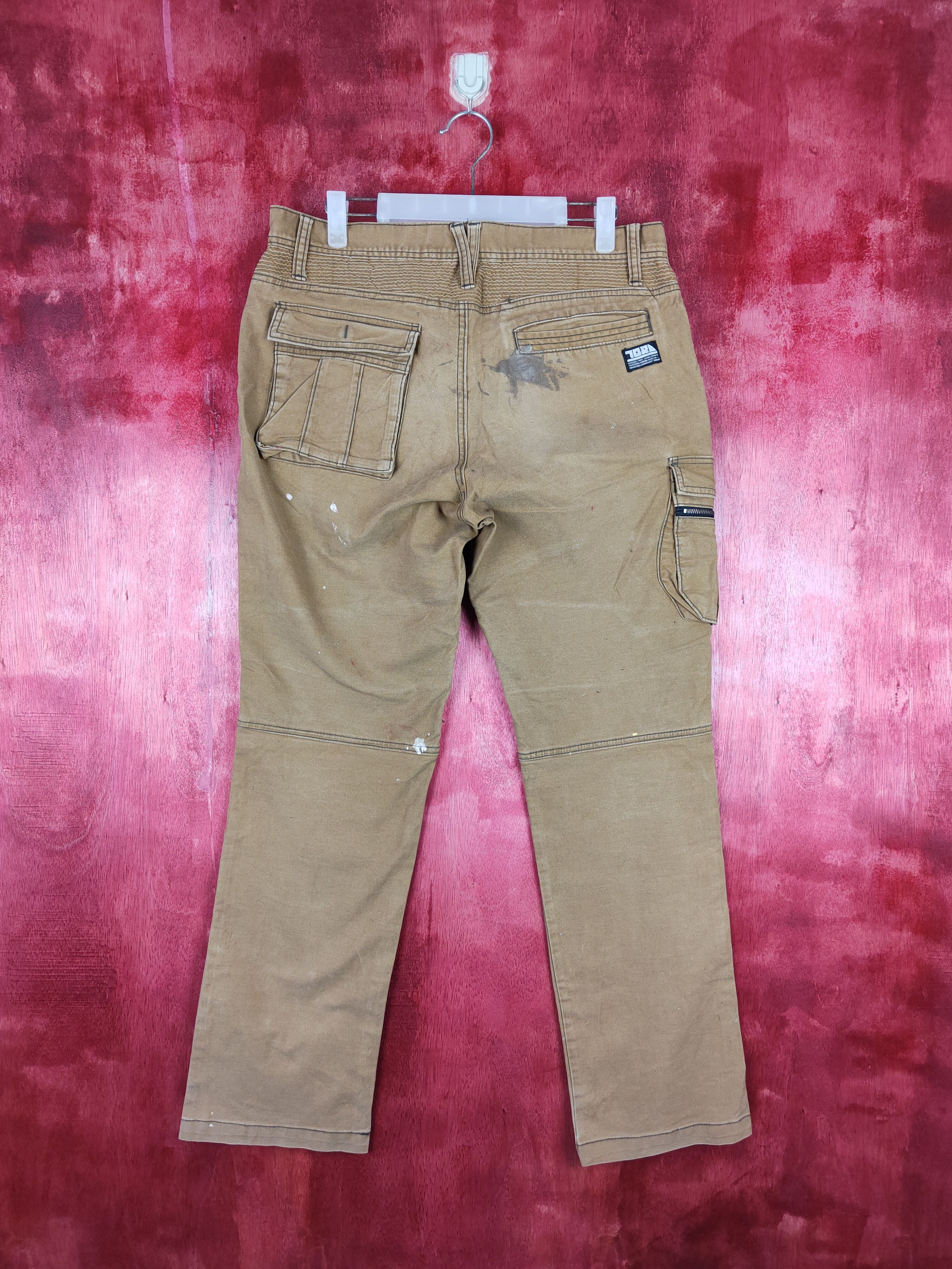 Japanese Brand Tora japan multipocket tactical streetwear cargo Pants #4490 Size US 32 / EU 48 - 8 Thumbnail