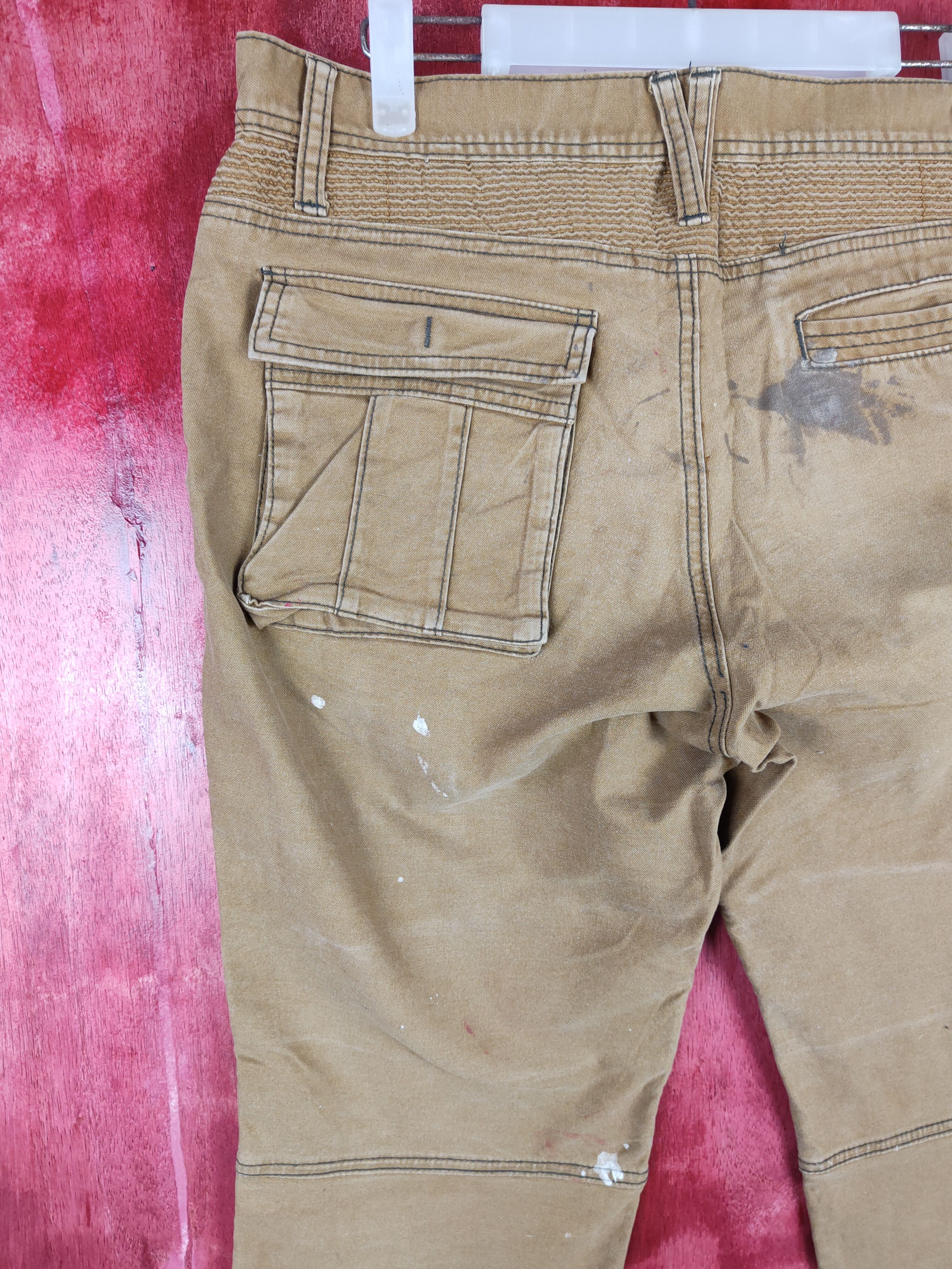 Japanese Brand Tora japan multipocket tactical streetwear cargo Pants #4490 Size US 32 / EU 48 - 12 Thumbnail