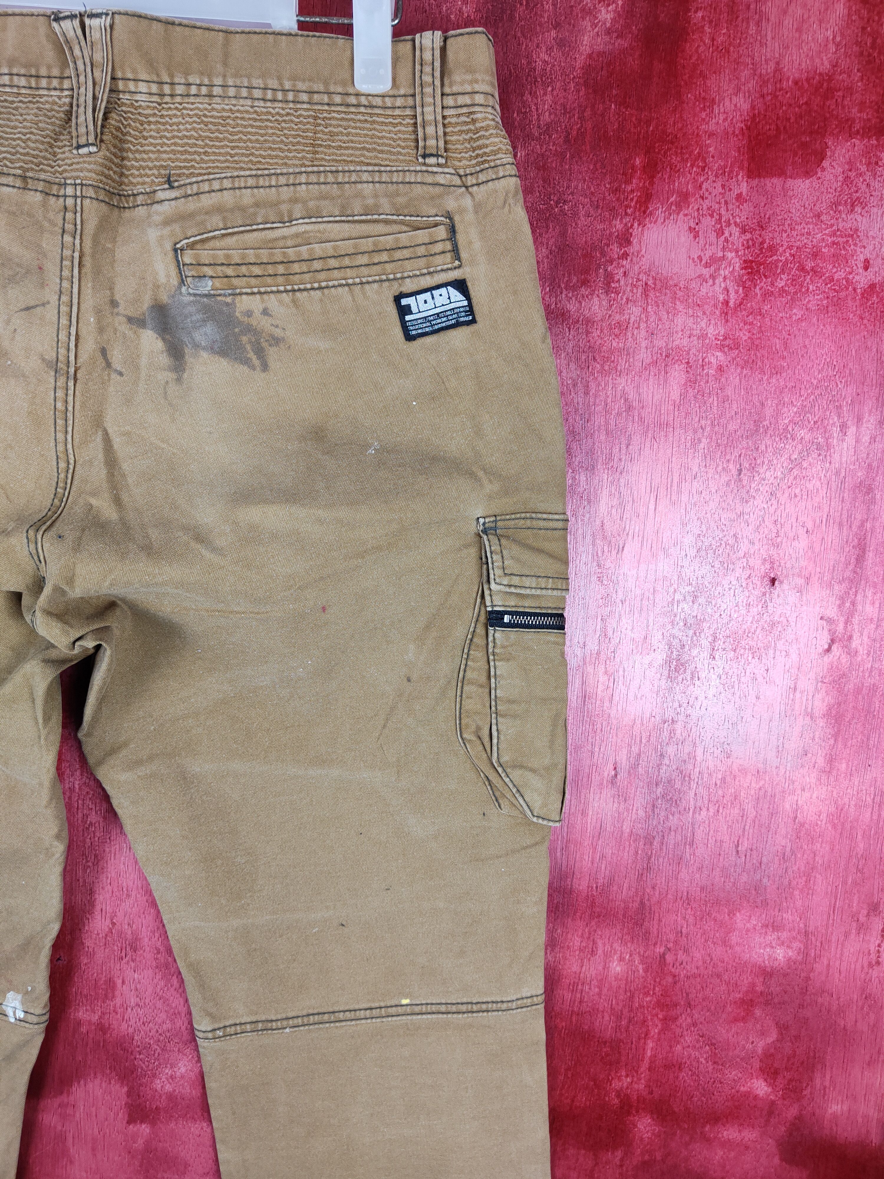 Japanese Brand Tora japan multipocket tactical streetwear cargo Pants #4490 Size US 32 / EU 48 - 13 Thumbnail