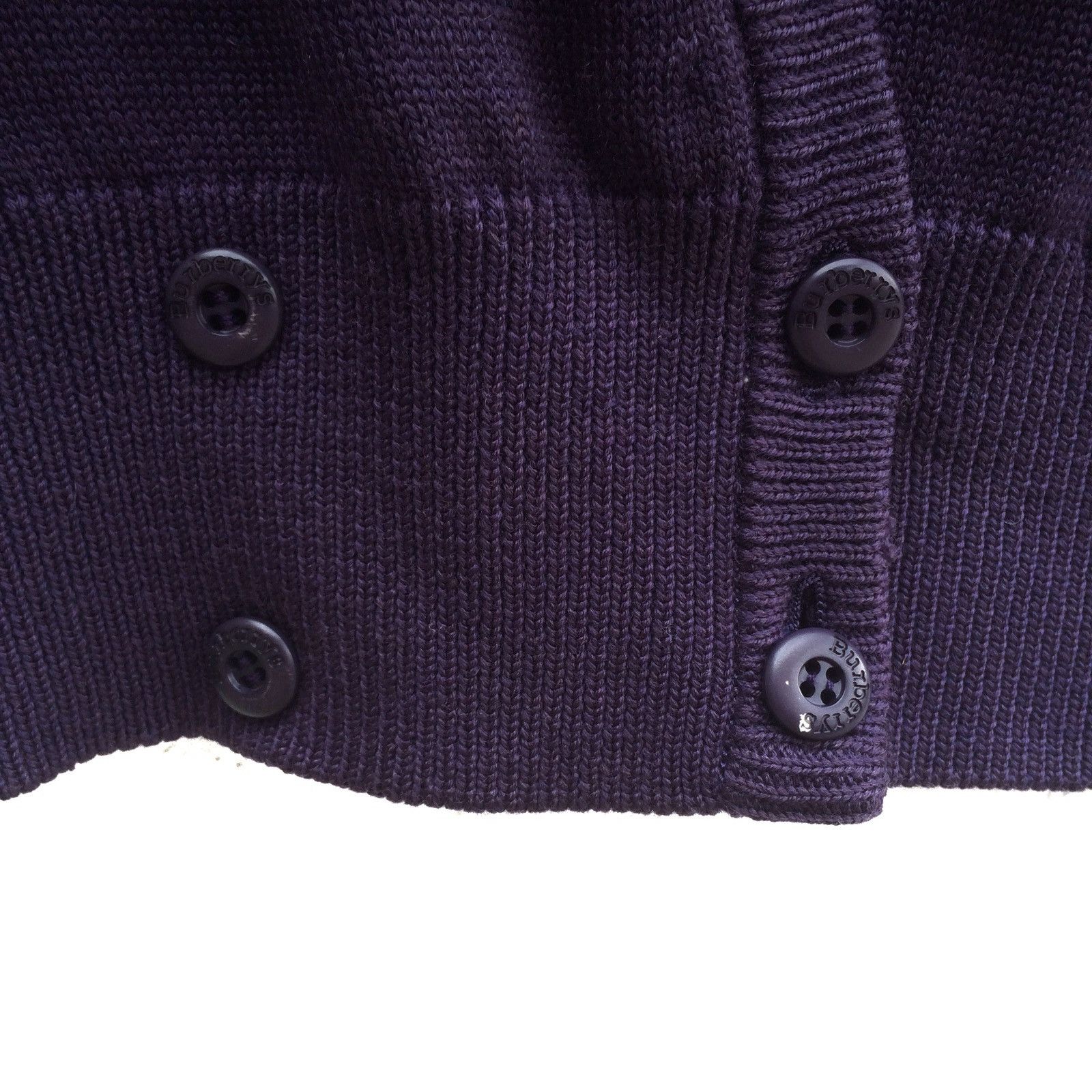 Burberry Vintage Burberrys Intense Indigo Knitted Vest Size M / US 6-8 / IT 42-44 - 5 Thumbnail