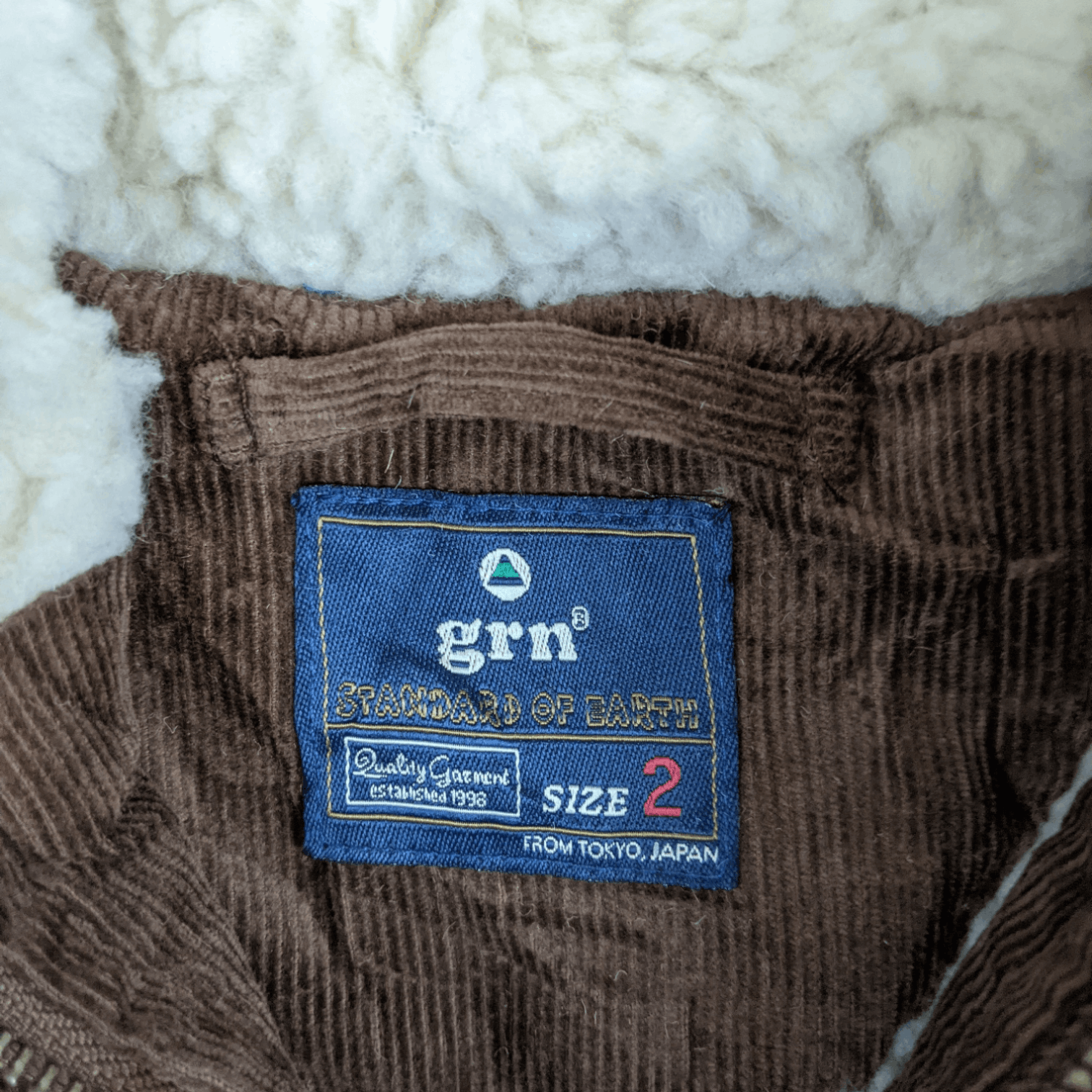 Japanese Brand Japan GRN Corduroy Winter Warm Parka Style Jacket Size M / US 6-8 / IT 42-44 - 9 Thumbnail