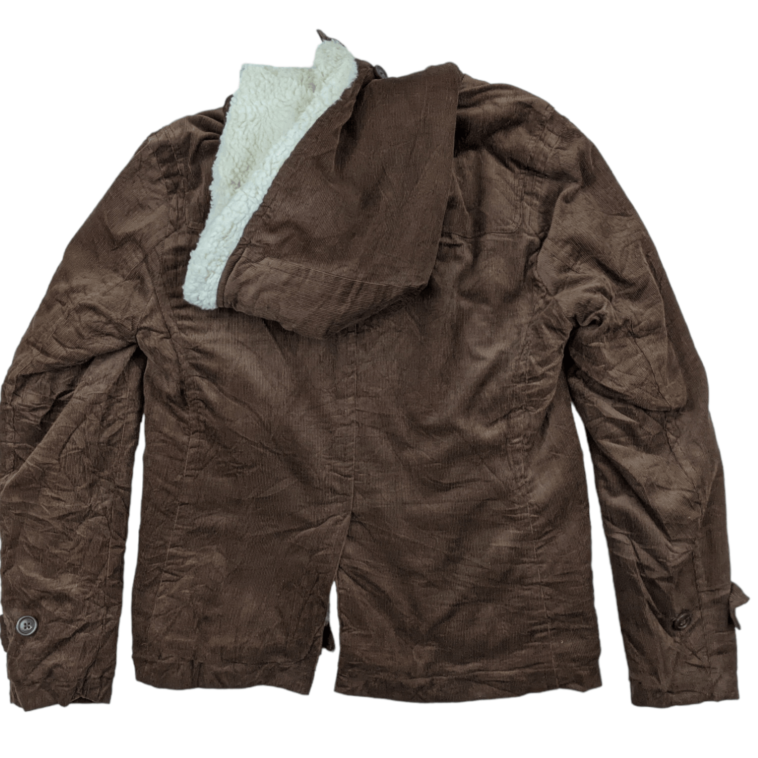 Japanese Brand Japan GRN Corduroy Winter Warm Parka Style Jacket Size M / US 6-8 / IT 42-44 - 8 Thumbnail