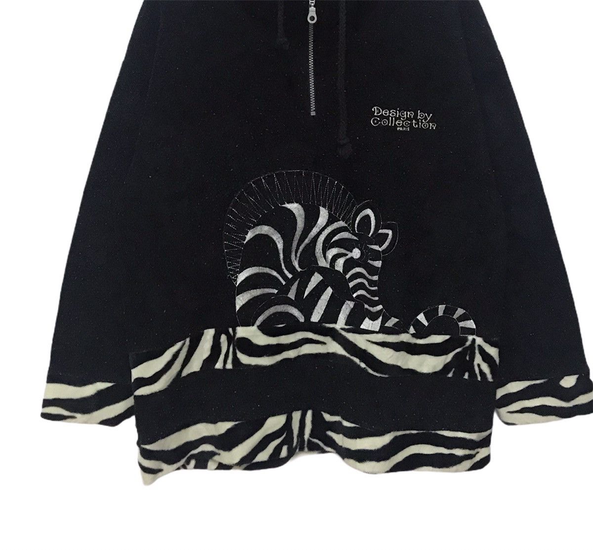 Habitat × Japanese Brand J & W Fashion Fleece Sweatshirt Zebra Big Logo Size US M / EU 48-50 / 2 - 2 Thumbnail
