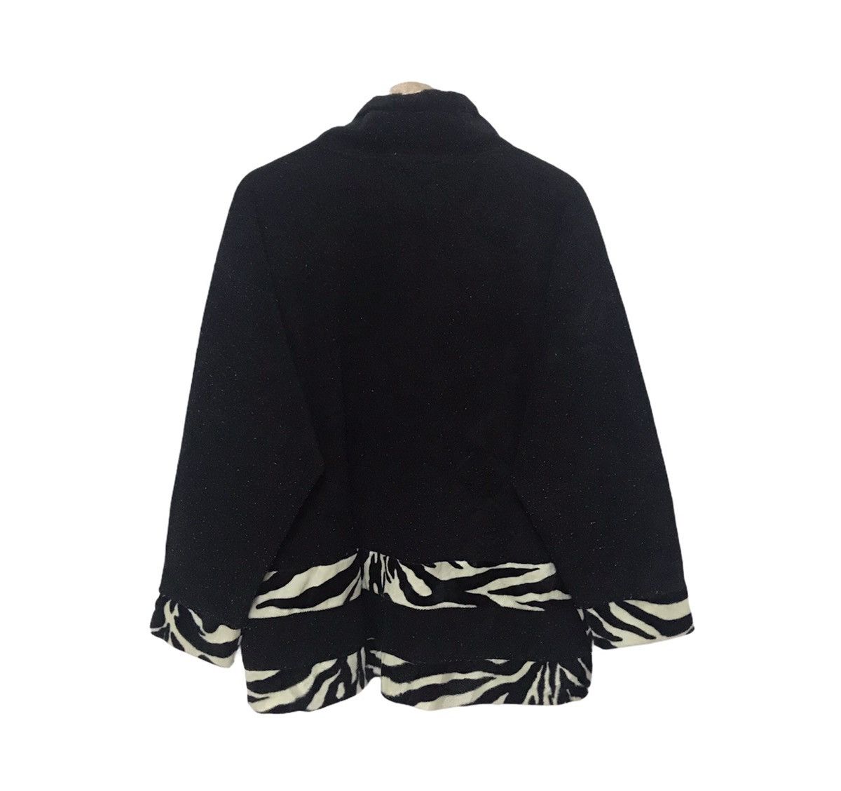 Habitat × Japanese Brand J & W Fashion Fleece Sweatshirt Zebra Big Logo Size US M / EU 48-50 / 2 - 3 Thumbnail