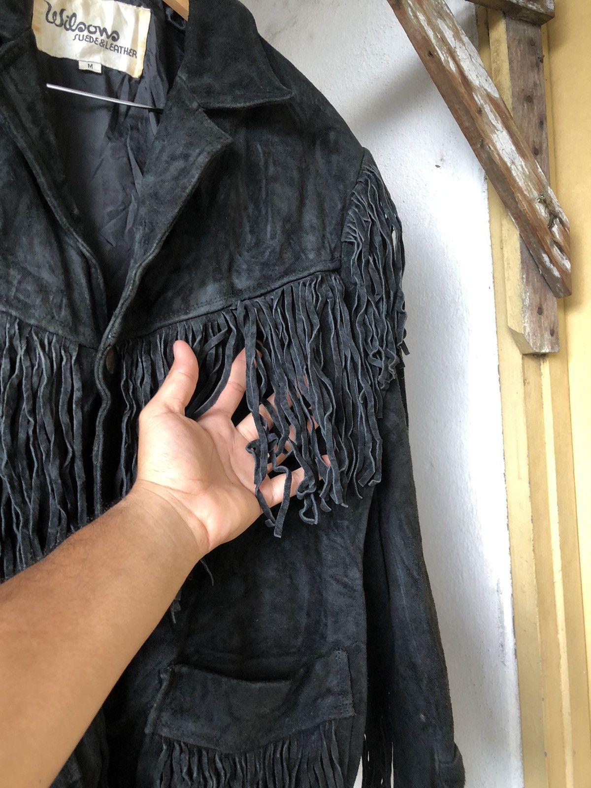 Wilsons Leather Vintage Wilsons Suede Leather Seditionaries Bondage Jacket Size US M / EU 48-50 / 2 - 14 Thumbnail