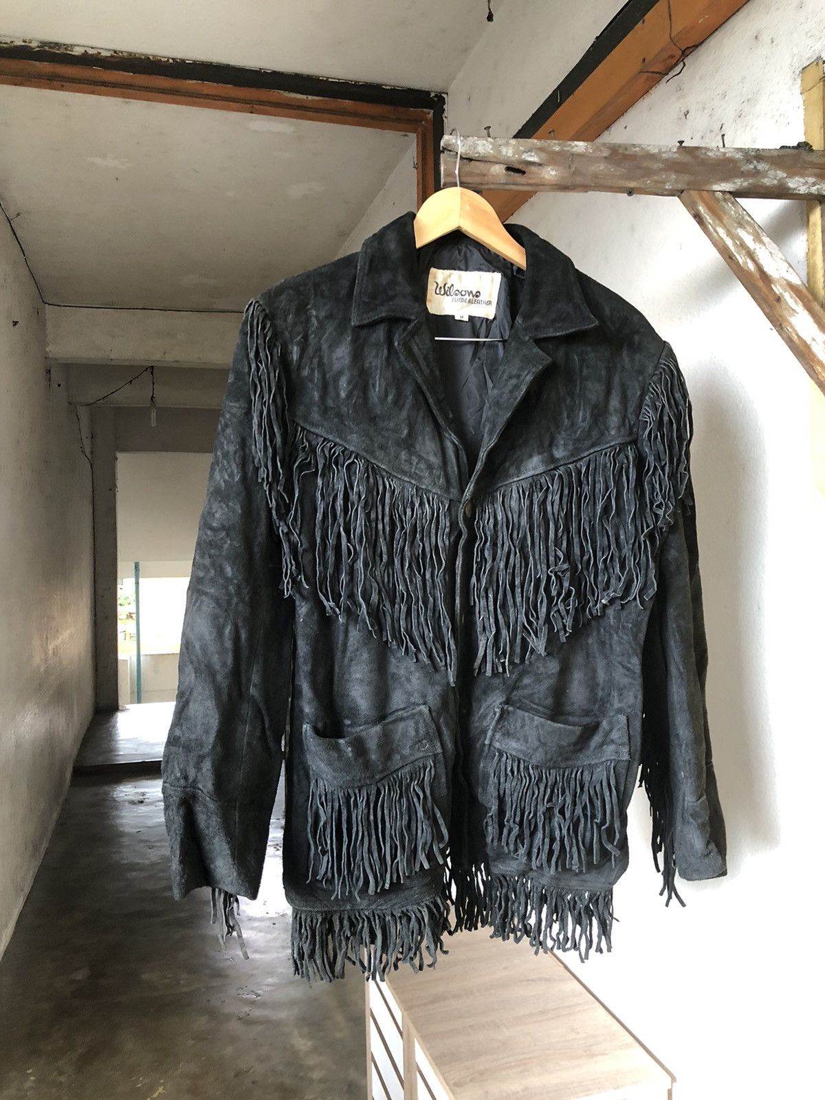 Wilsons Leather Vintage Wilsons Suede Leather Seditionaries Bondage Jacket Size US M / EU 48-50 / 2 - 8 Thumbnail