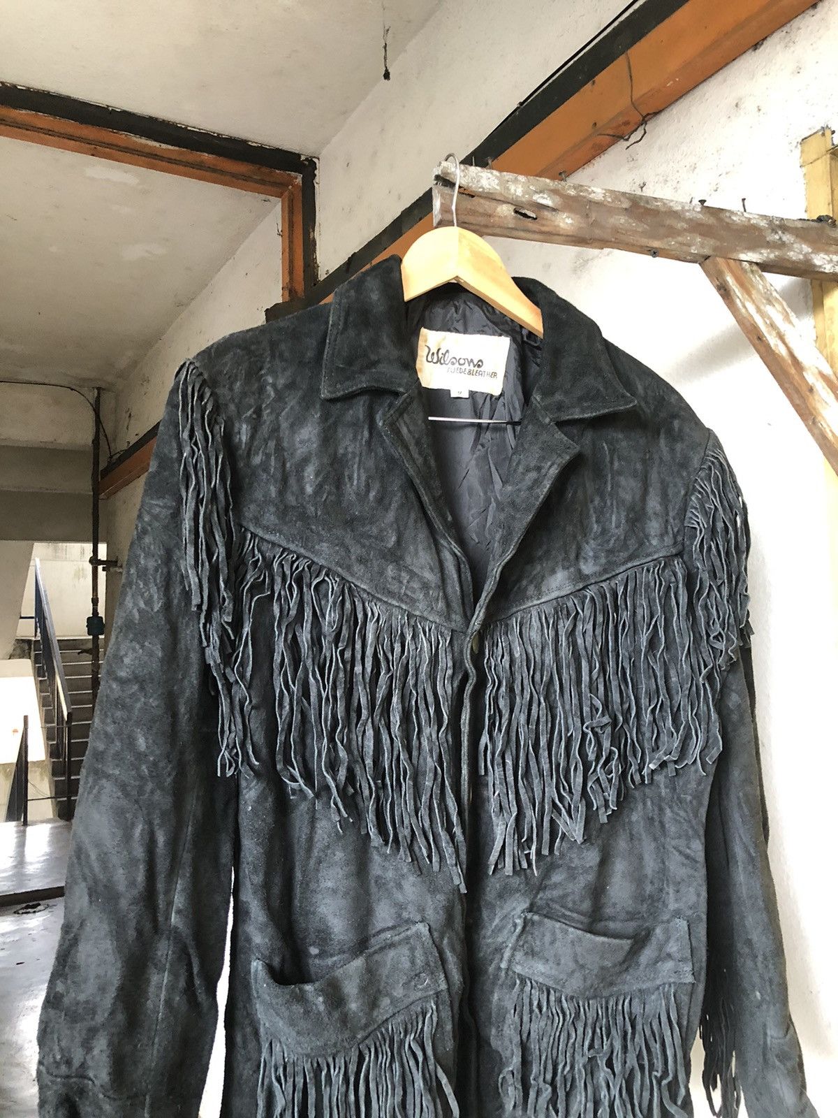 Wilsons Leather Vintage Wilsons Suede Leather Seditionaries Bondage Jacket Size US M / EU 48-50 / 2 - 11 Thumbnail