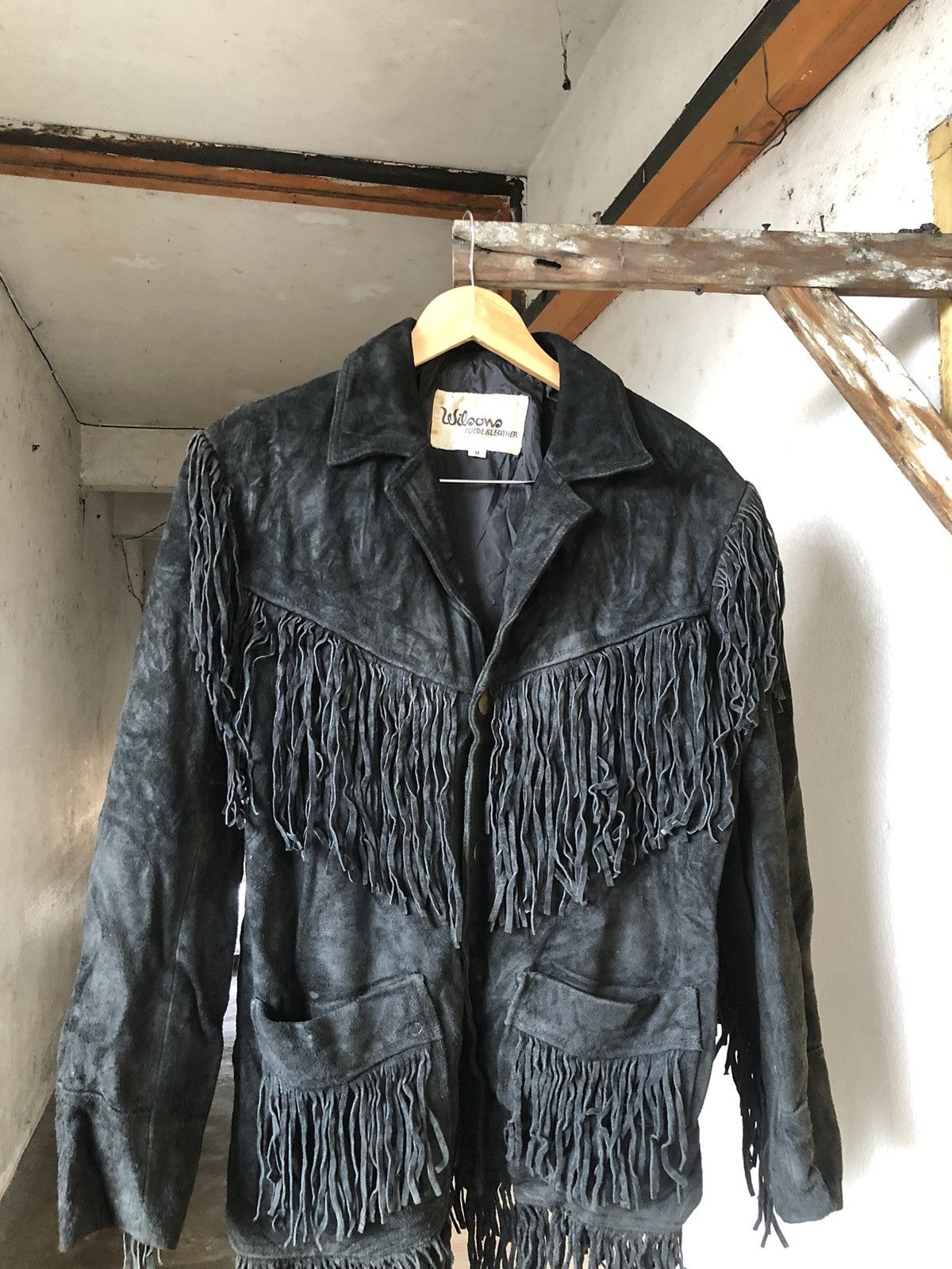 Wilsons Leather Vintage Wilsons Suede Leather Seditionaries Bondage Jacket Size US M / EU 48-50 / 2 - 7 Thumbnail