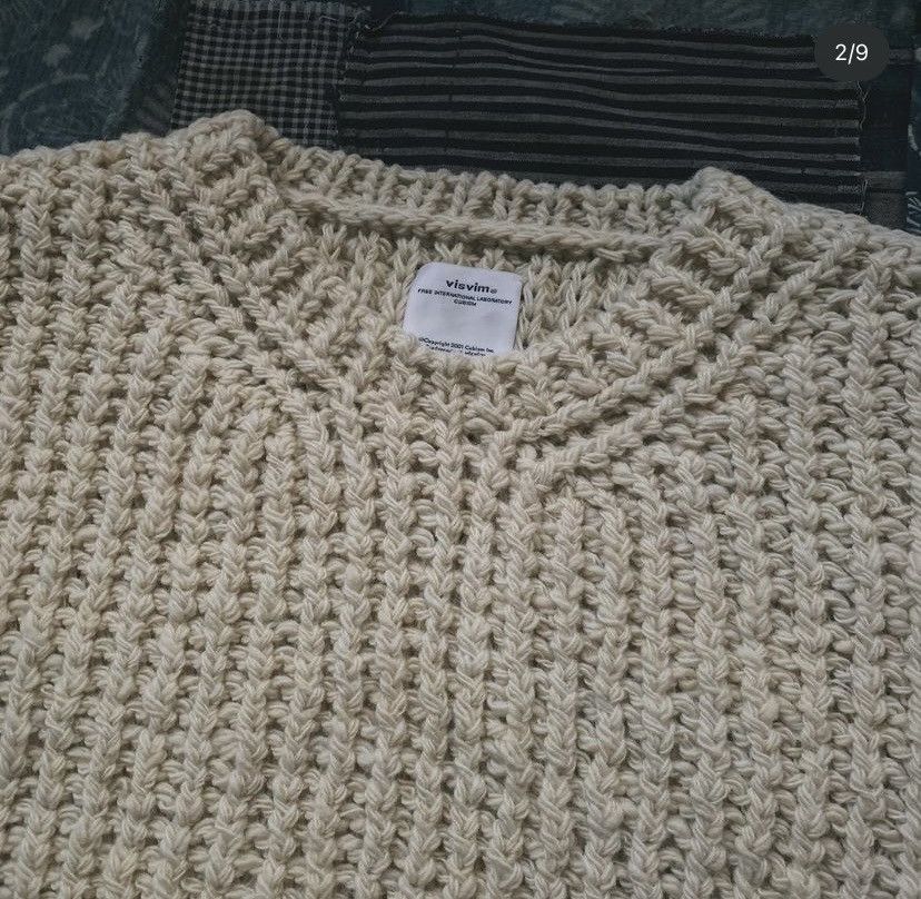 Visvim Amplus crew hand knit (N. D.) Size US L / EU 52-54 / 3 - 2 Thumbnail